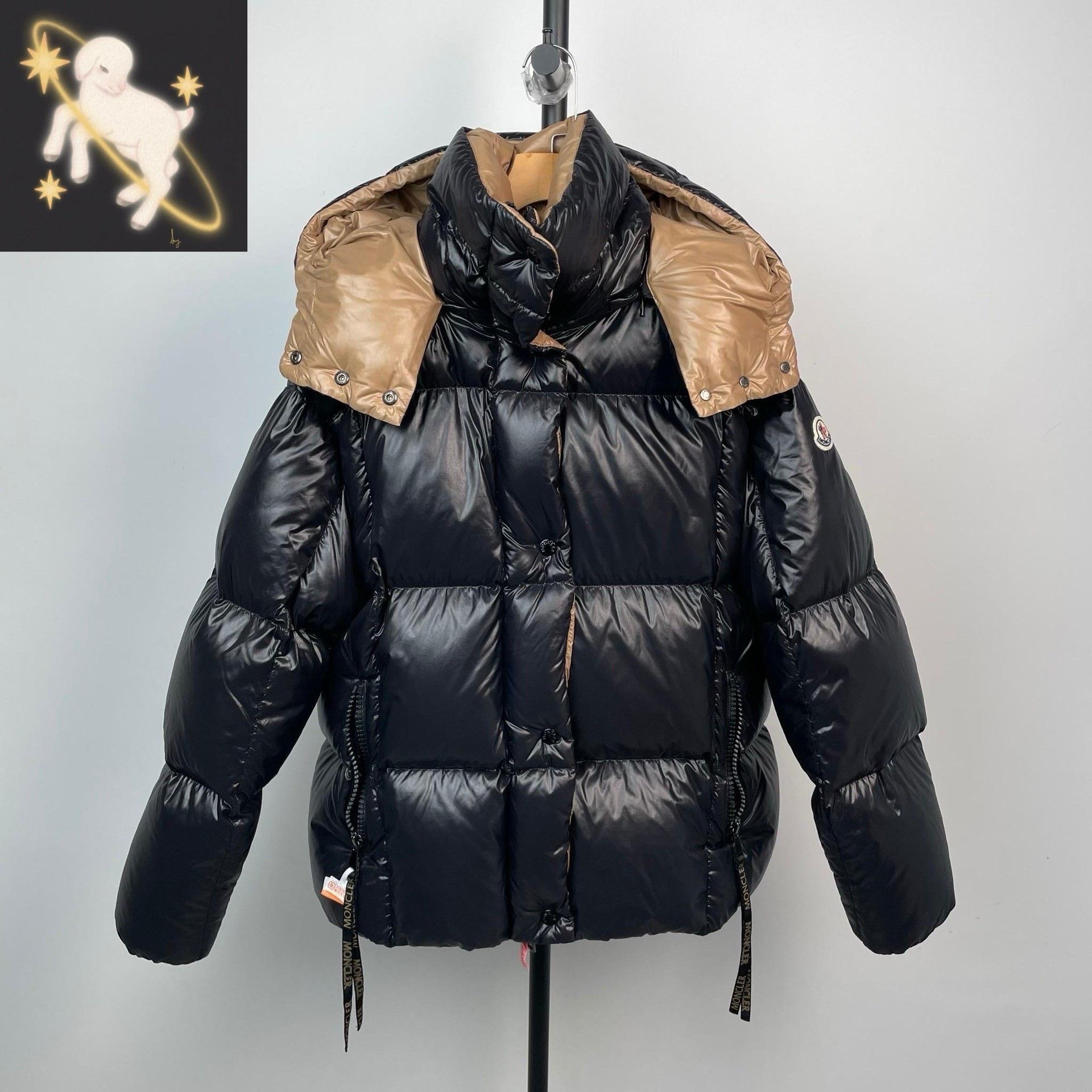 Moncler Moncler Black Heavy Coat XS Men Size US XS / EU 42 / 0 - 1 Thumbnail