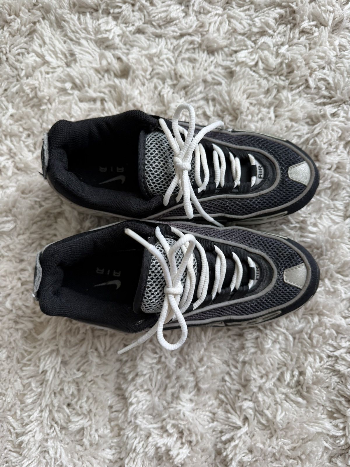 Nike Nike Air Famished Sz 5Y Womens 6.5 Black/Silver Vintage 2000 Size US 6.5 / IT 36.5 - 2 Thumbnail