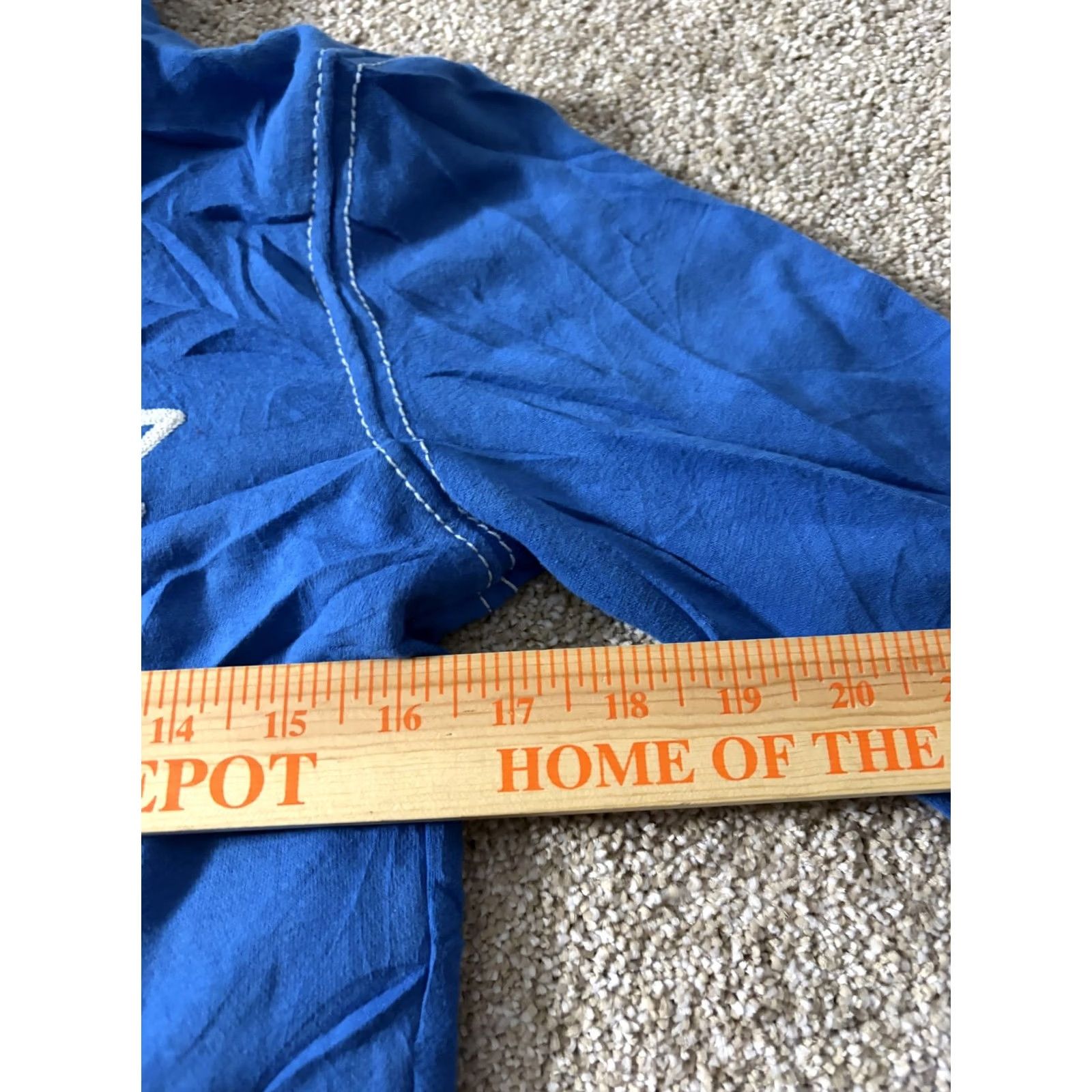 Aeropostale Aero 87 Hoodie Womens Medium Blue Full Zip Fleece Logo Embroidered Sweatshirt Size M / US 6-8 / IT 42-44 - 6 Thumbnail