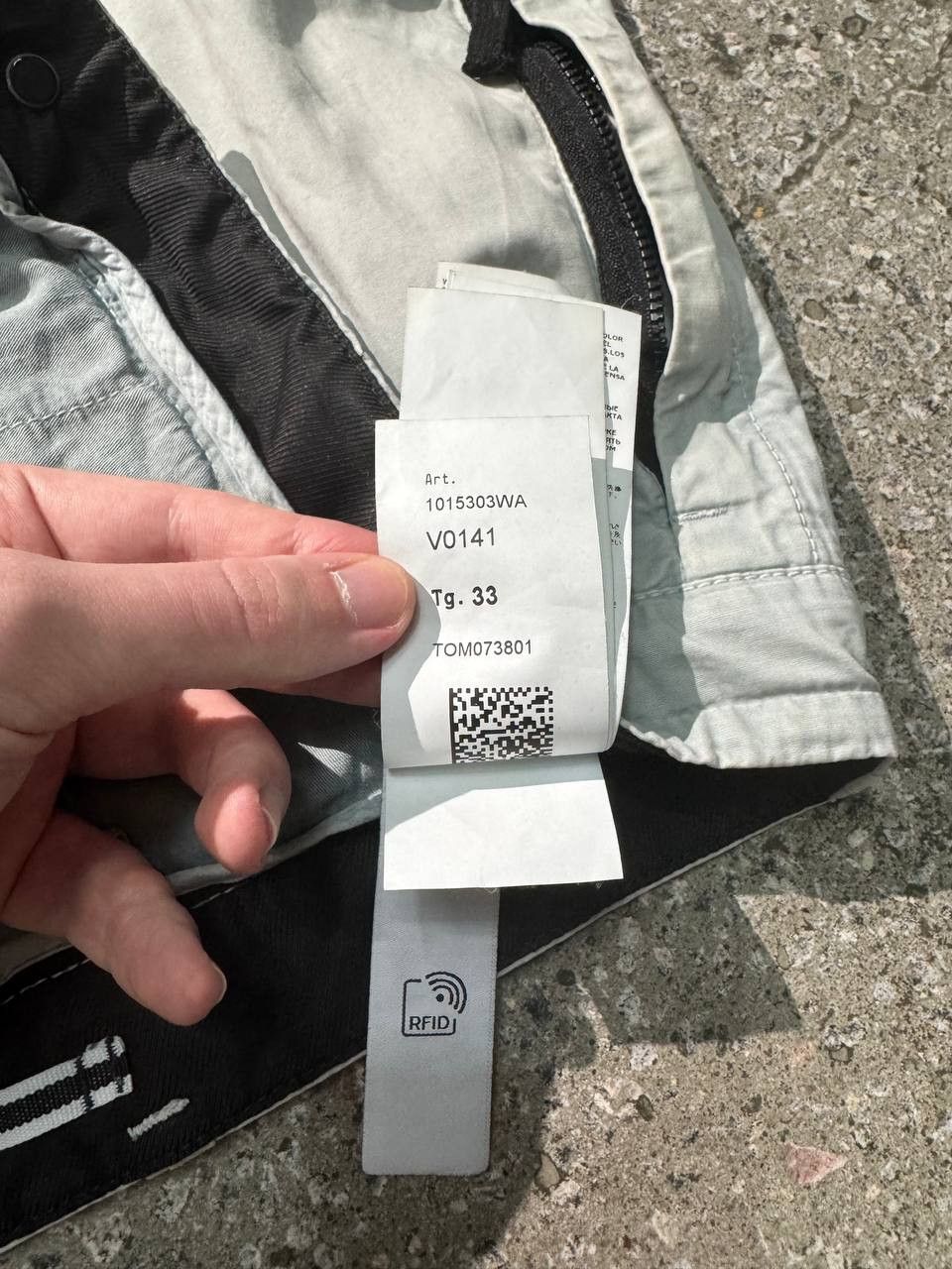 Stone Island Stone Island Garment Dyed Light Blue Cargo Pants Size US 33 - 15 Thumbnail