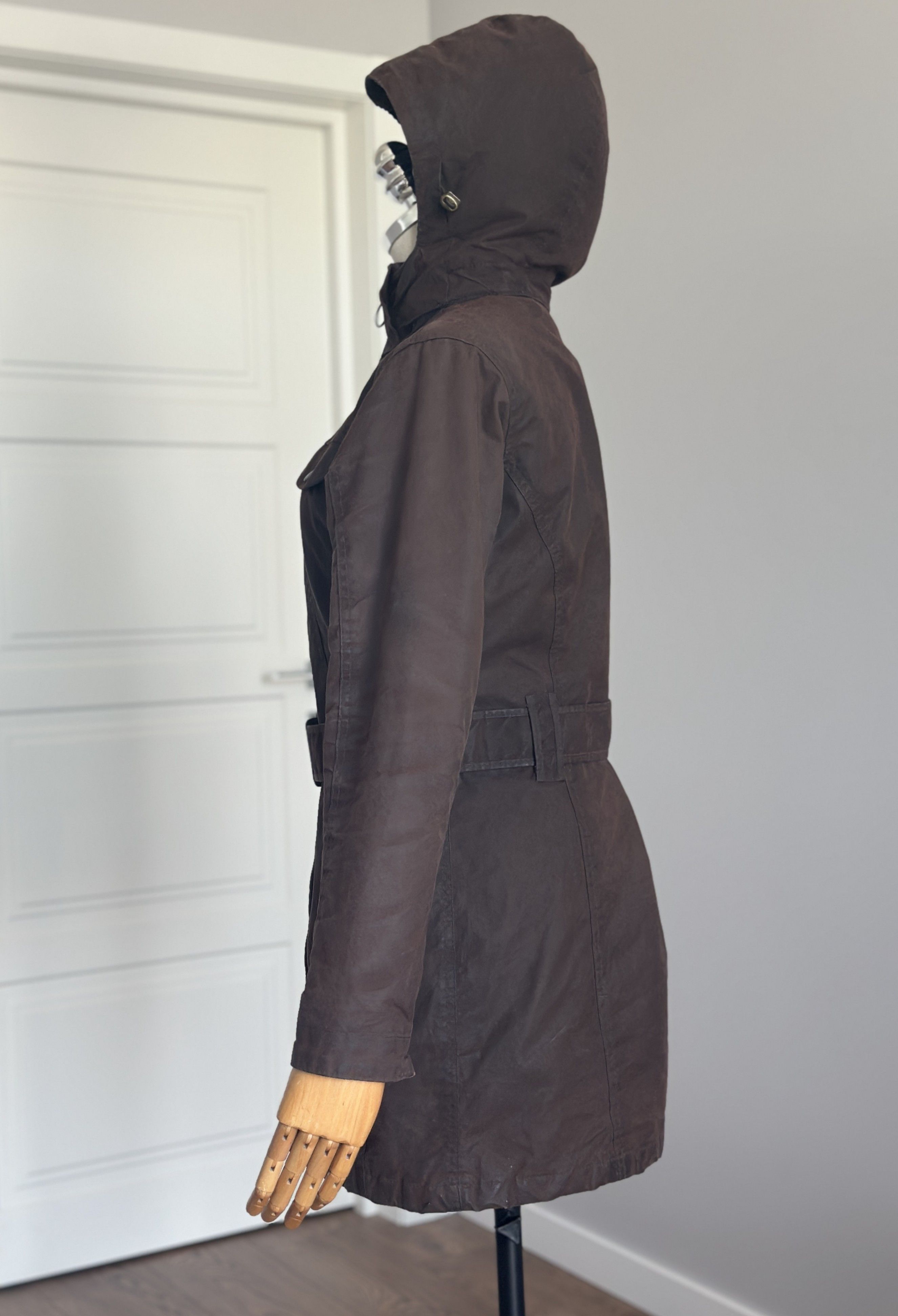 BARBOUR Cameron Wax Women's Hooded Jacket British Style