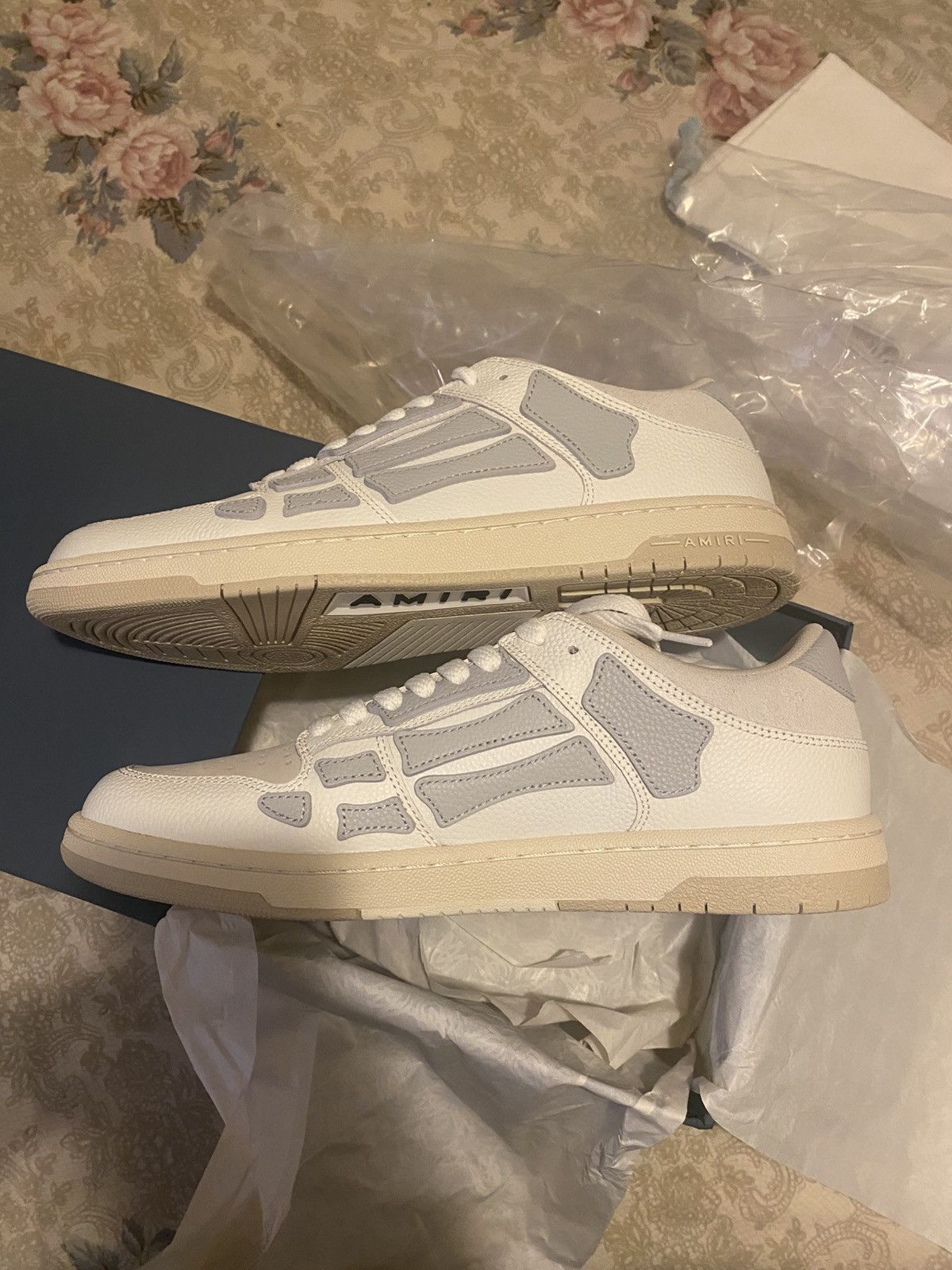 Amiri Amiri Skel Low Top Sneakers Size US 12 / EU 45 - 2 Thumbnail