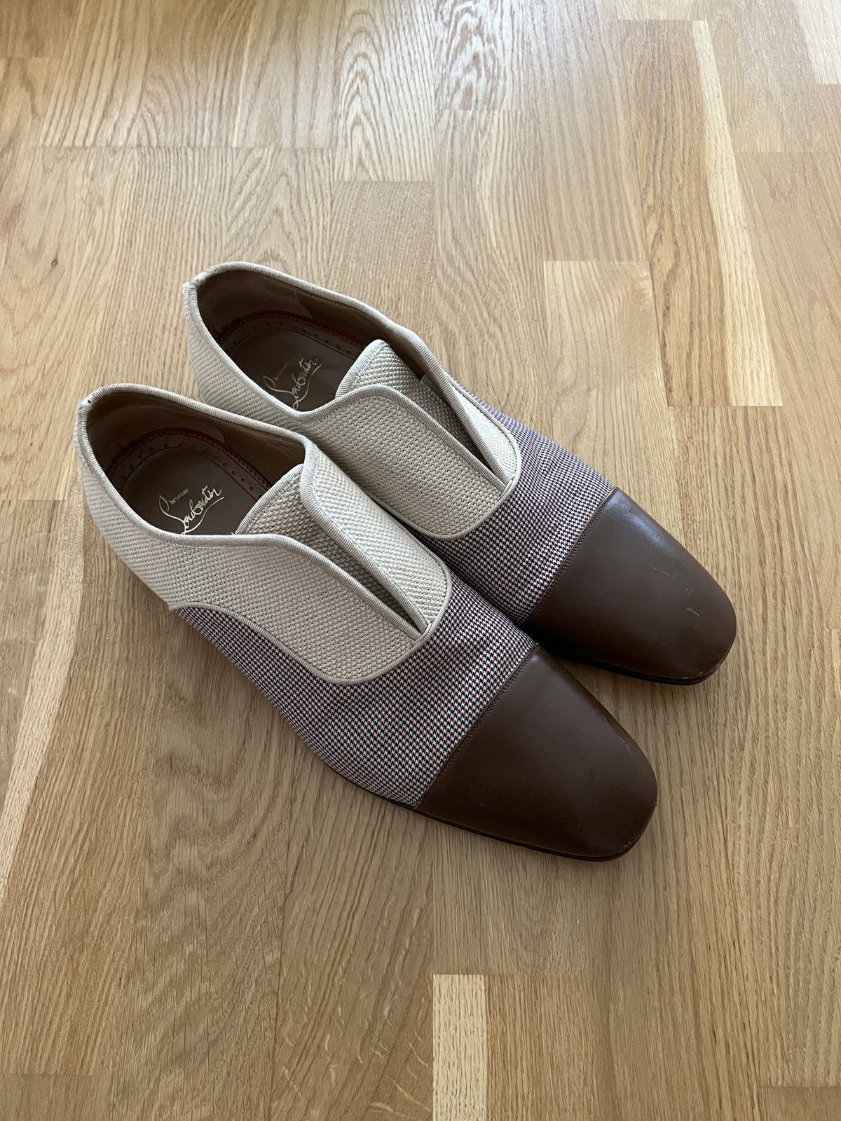 alpha male flat louboutin