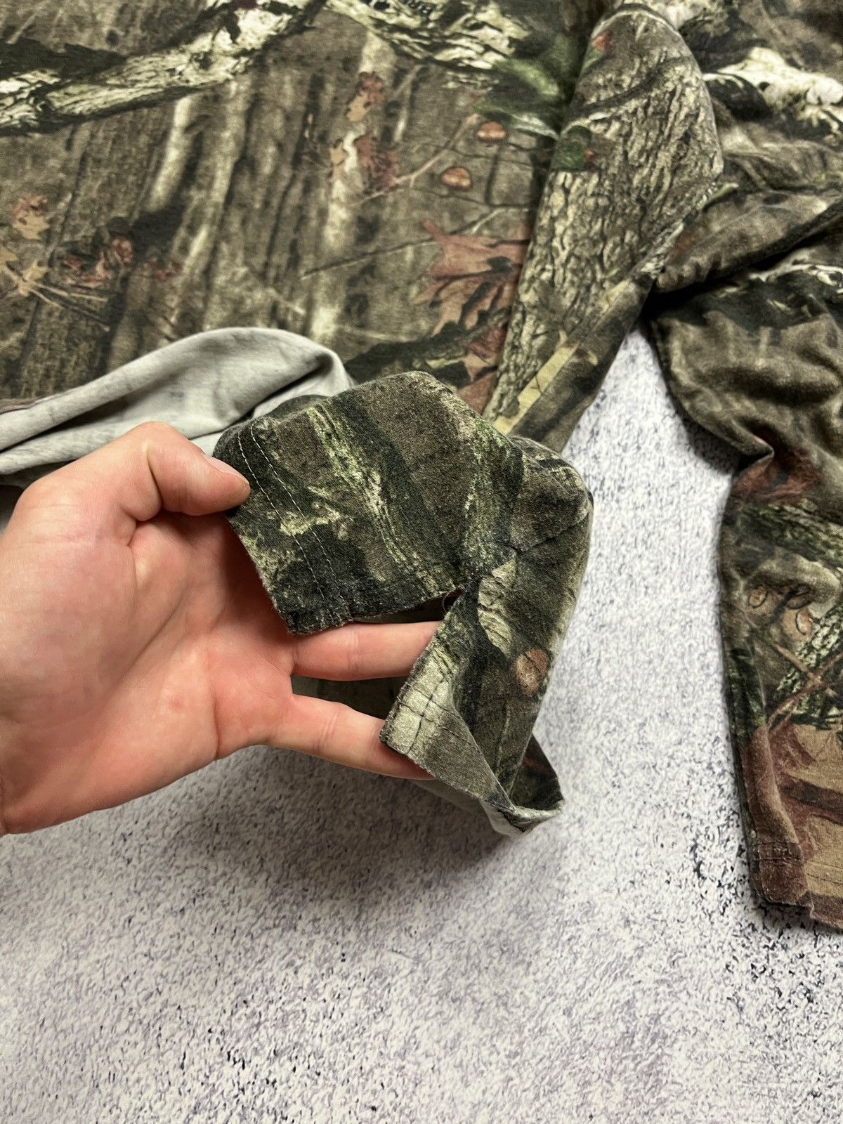 Realtree × Vintage Crazy Faded Vintage Realtree Mossy Oak Camo Long Sleeve Size US M / EU 48-50 / 2 - 8 Thumbnail