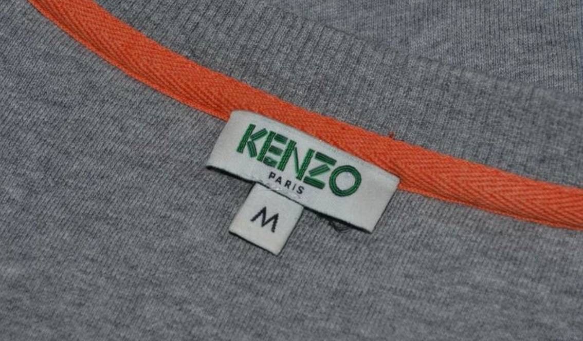 Kenzo Womens KENZO PARIS Grey Embroidered Eye Sweatshirt Size M Size M / US 6-8 / IT 42-44 - 4 Thumbnail