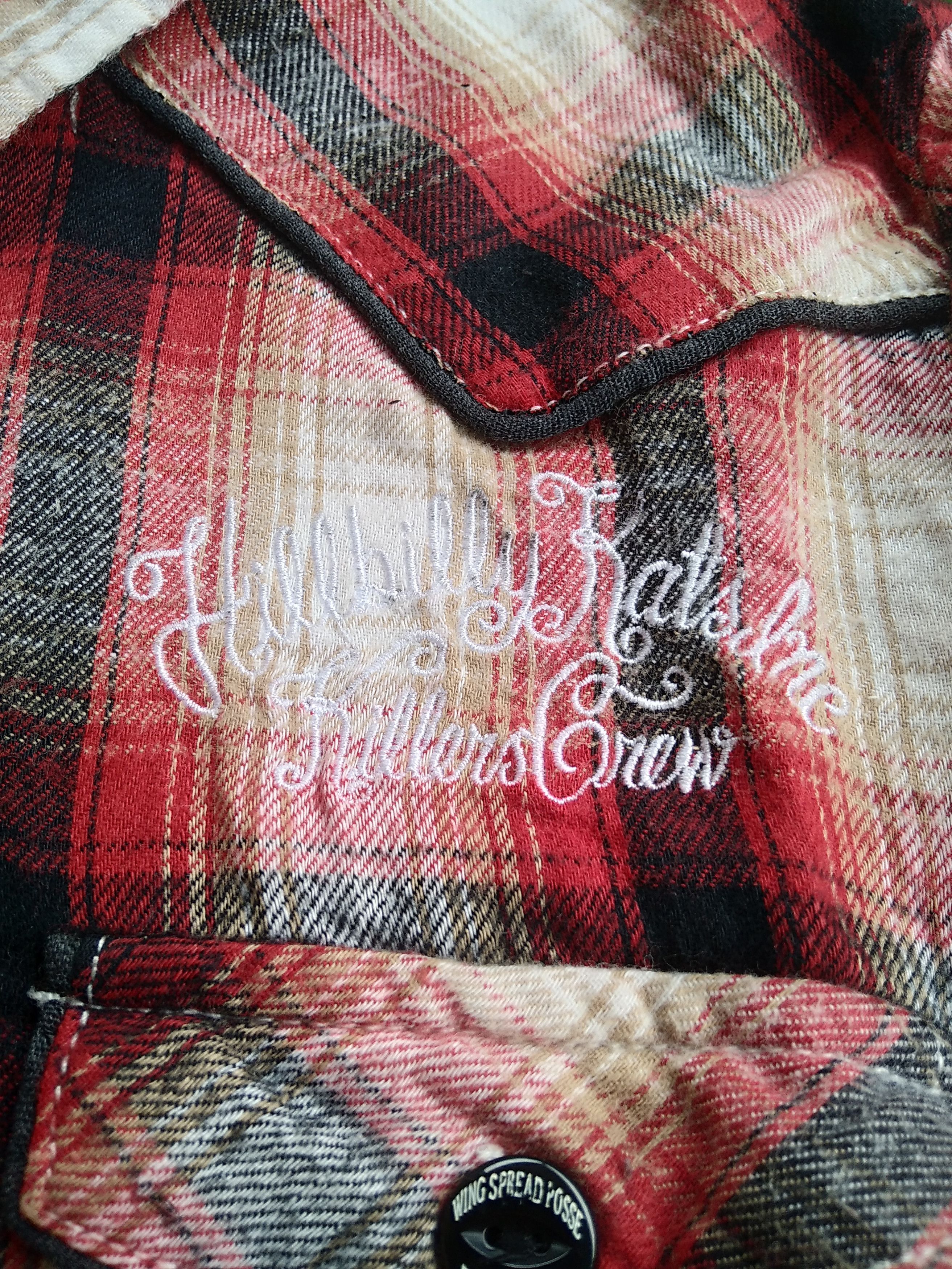 If Six Was Nine × Japanese Brand × Le Grande Bleu (L.G.B.) Wing Spread Plaid Flannel Hoodie Shirt LGB Style Size US M / EU 48-50 / 2 - 4 Thumbnail
