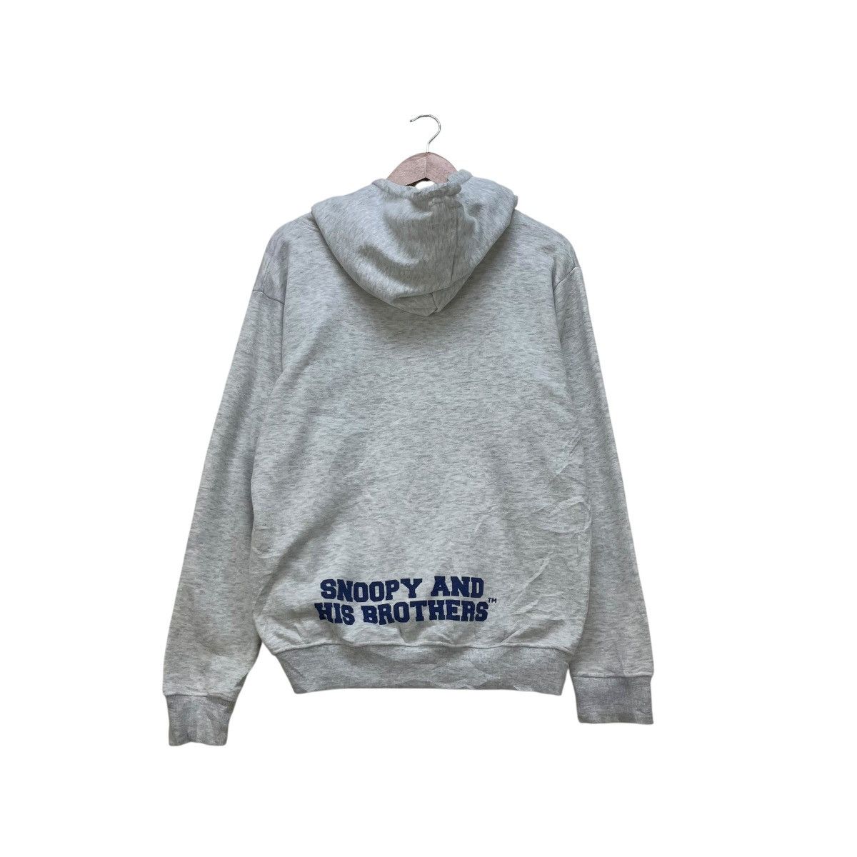 Peanuts 💥Vintage Peanuts Snoopy And His Brother Hooded Pull Over Size US M / EU 48-50 / 2 - 2 Thumbnail