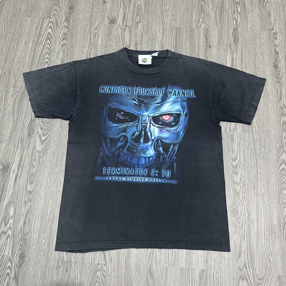 Universal Studios Vintage 90s Terminator 2:3D Universal Studios T-shirt Size US XL / EU 56 / 4 - 1 Thumbnail