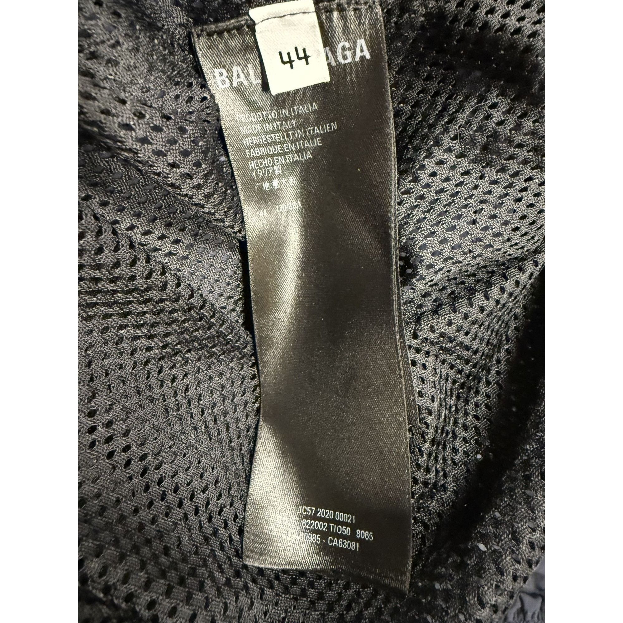 Balenciaga Balenciaga Mens Lightweight Zip-Up Windbreaker Jacket With L Size US M / EU 48-50 / 2 - 7 Thumbnail
