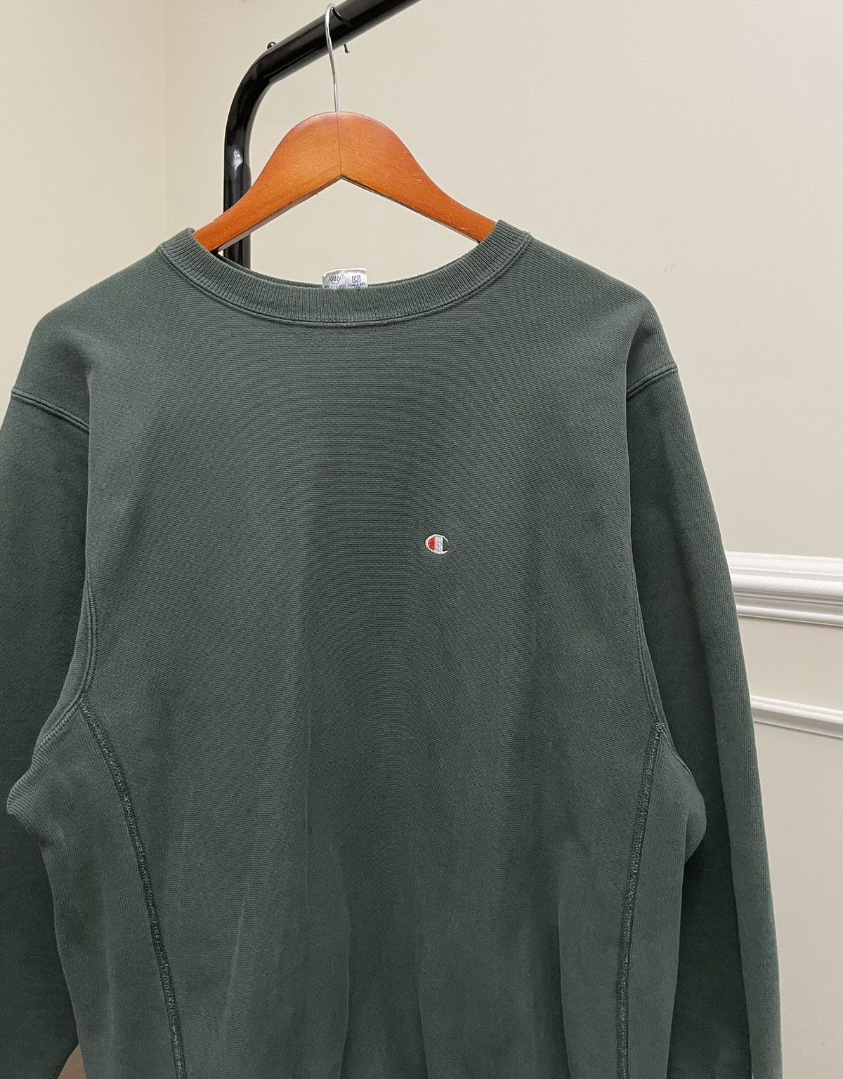 Vintage Vintage 90s Y2K Champion Reverse Weave Sweatshirt Collegiate Size US M / EU 48-50 / 2 - 2 Thumbnail