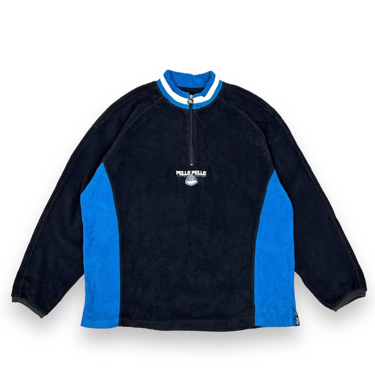 Marc Buchanan Rare🔥 Pelle Pelle By Marc Buchanan Half Zipper Sweater Size US XL / EU 56 / 4 - 1 Thumbnail
