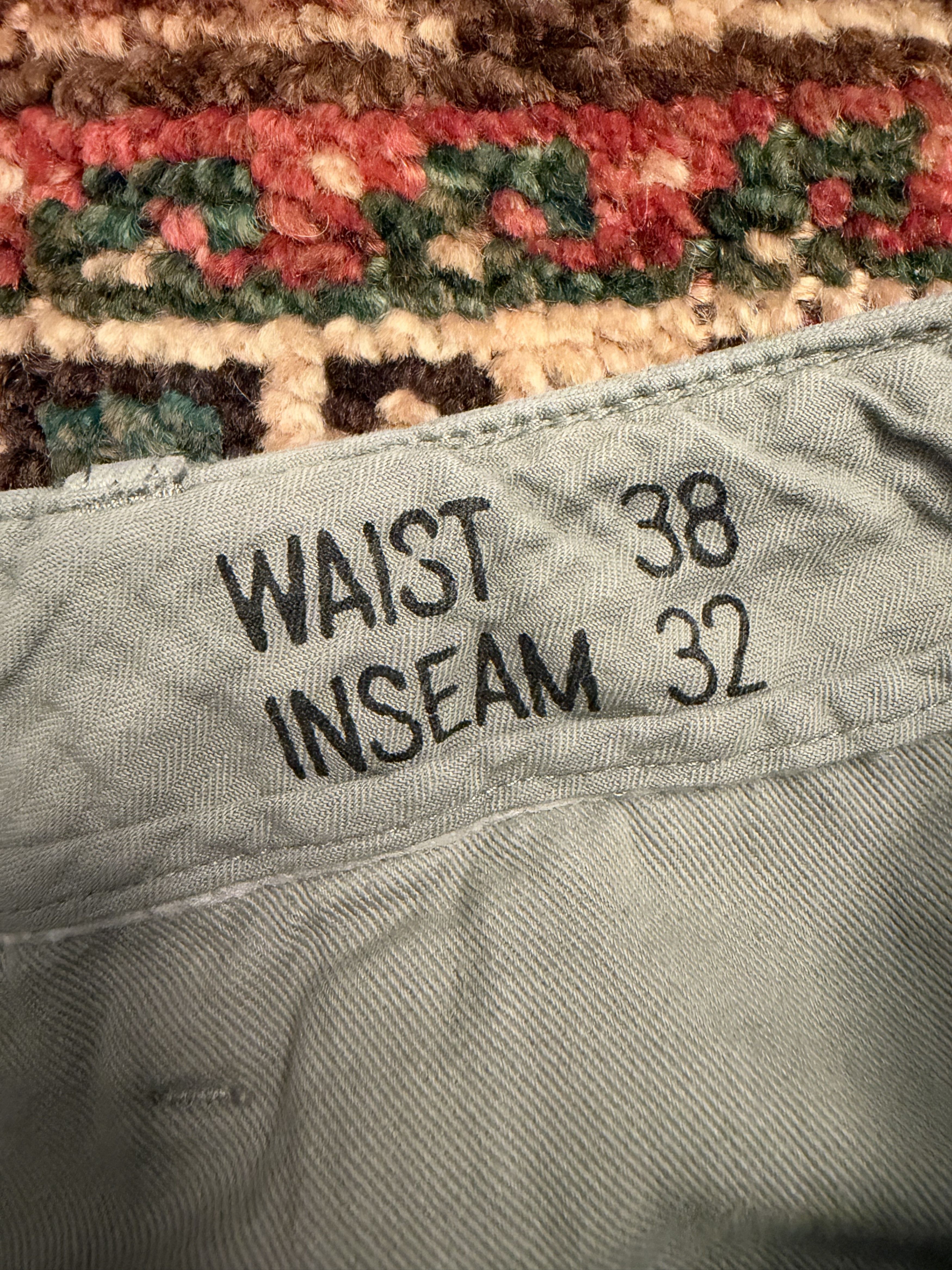 Wallace & Barnes J.Crew Wallace & Barnes Selvedge Officer Chino, Seafoam Gray Size US 38 / EU 54 - 5 Thumbnail