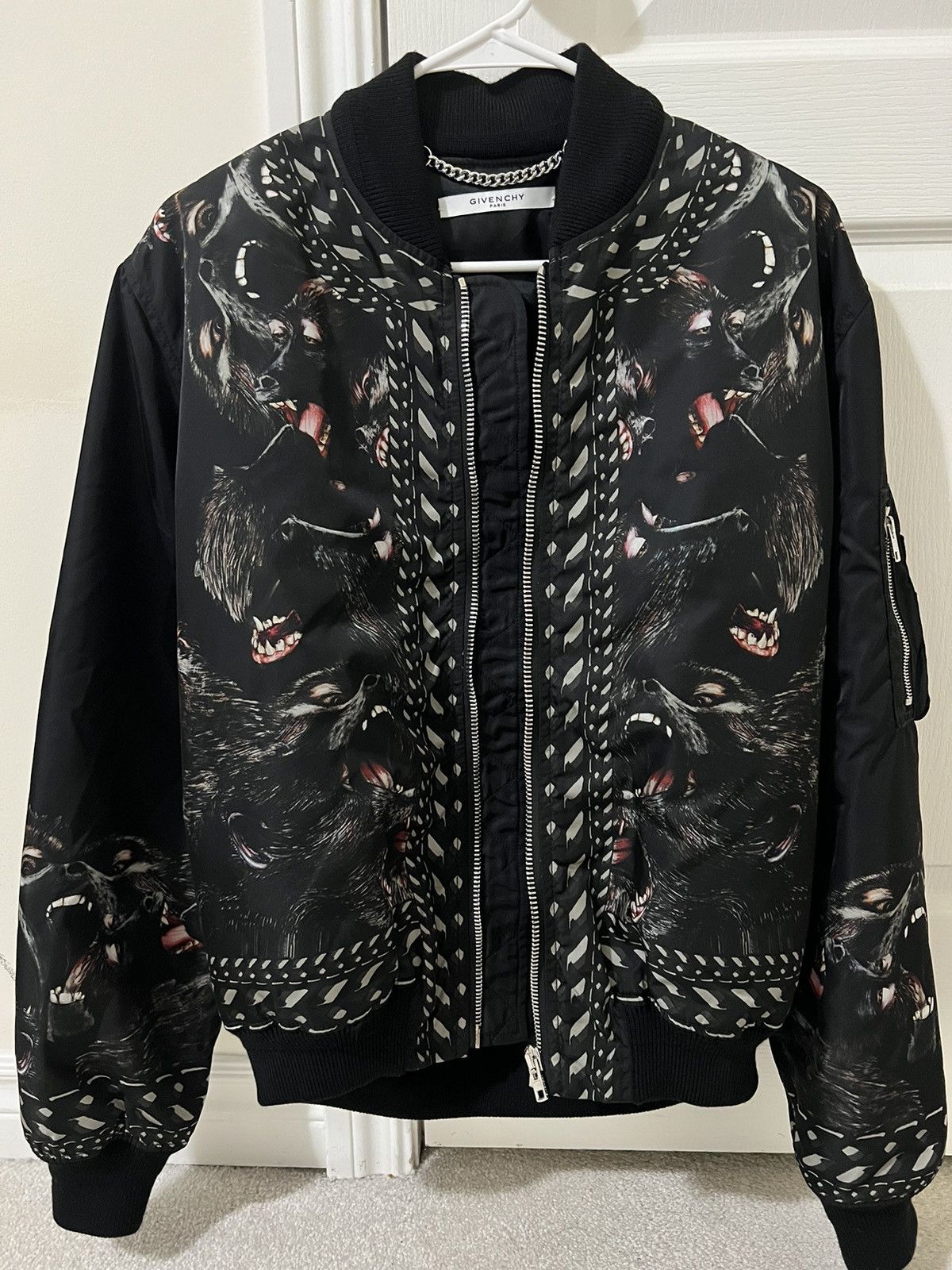 Givenchy Givenchy monkey brother bomber jacket | Grailed