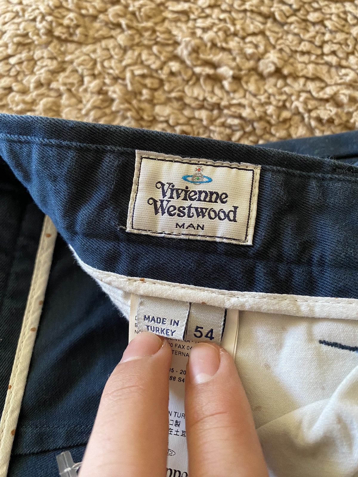 Japanese Brand × Vintage × Vivienne Westwood Vivienne Westwood Vintage Casual Pants with logo Size US 38 / EU 54 - 17 Thumbnail