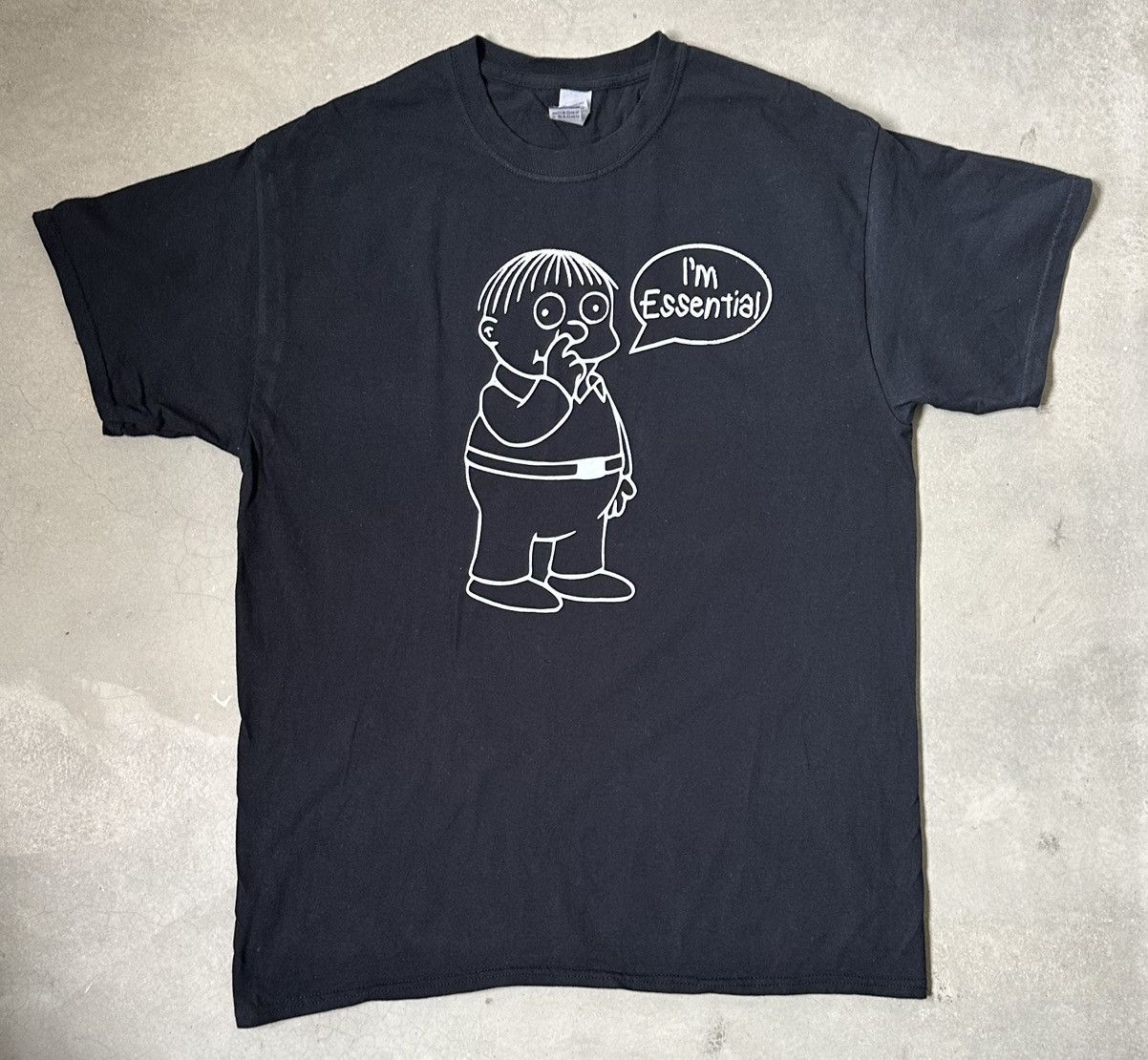 Vintage VINTAGE RALPH WIGGUM SIMPSONS IM ESSENTIAL TEE Size US L / EU 52-54 / 3 - 1 Thumbnail