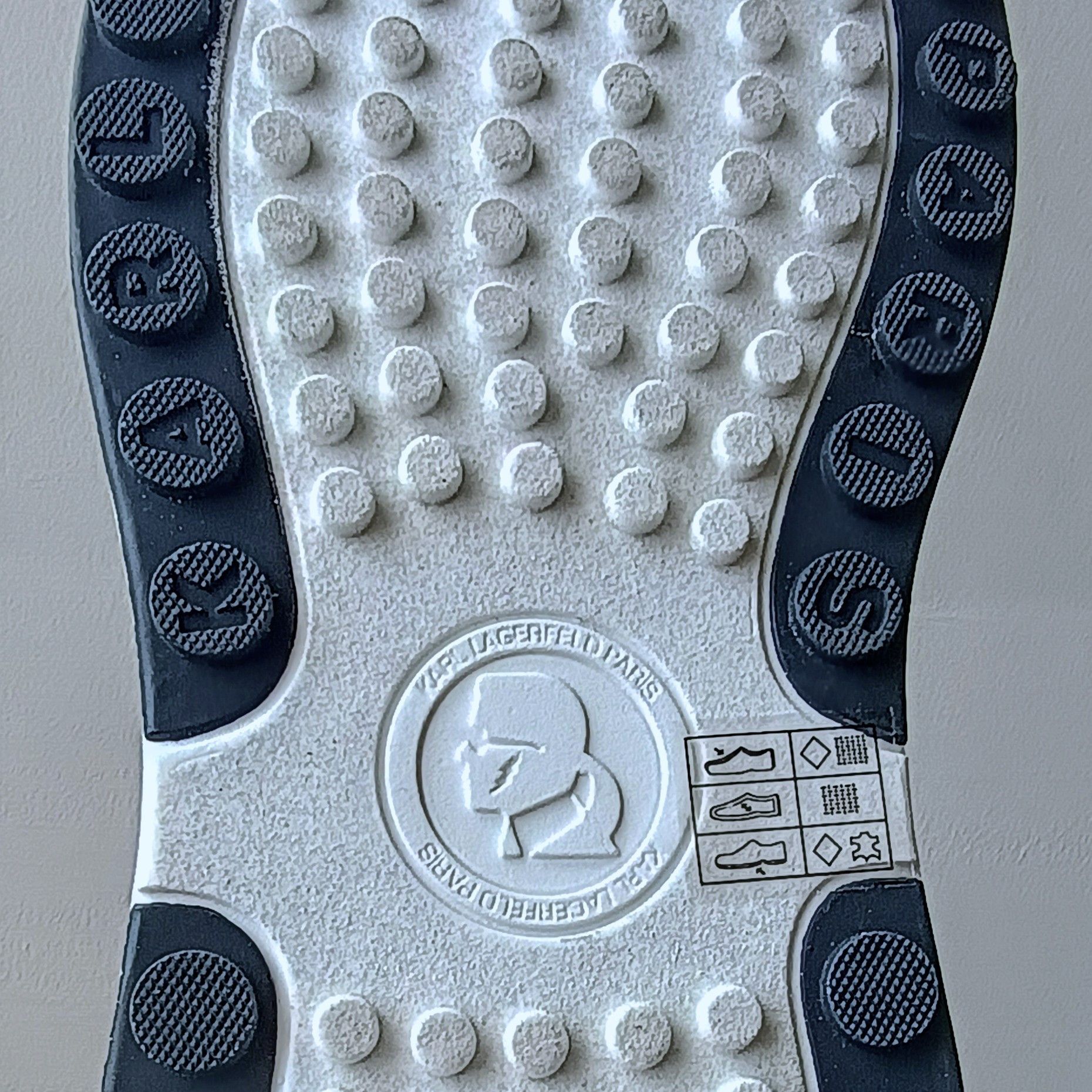 Karl Lagerfeld Karl Lagerfeld Paris Women's Dallas Logo Chunky Sneaker Size US 8.5 / IT 38.5 - 13 Thumbnail