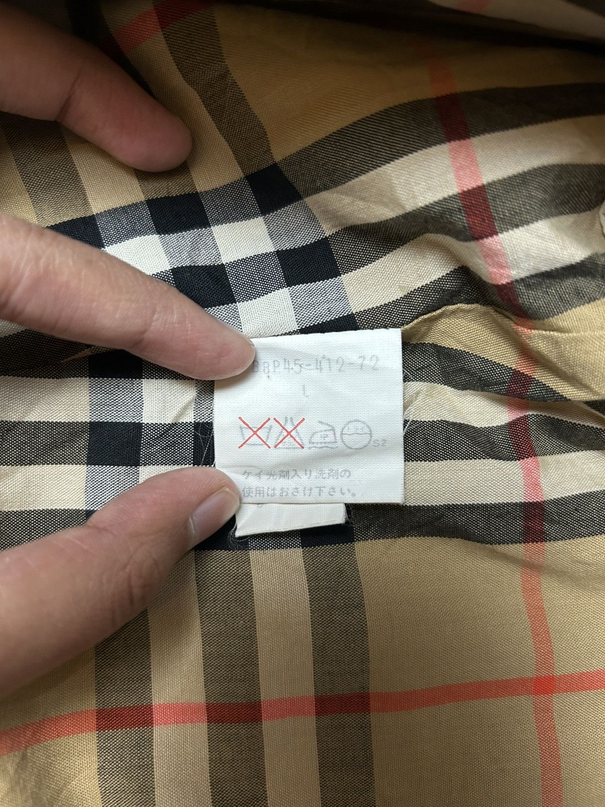Burberry × Burberry Prorsum × Designer BURBERRY NOVA CHECK WORK JACKET Size US L / EU 52-54 / 3 - 9 Thumbnail