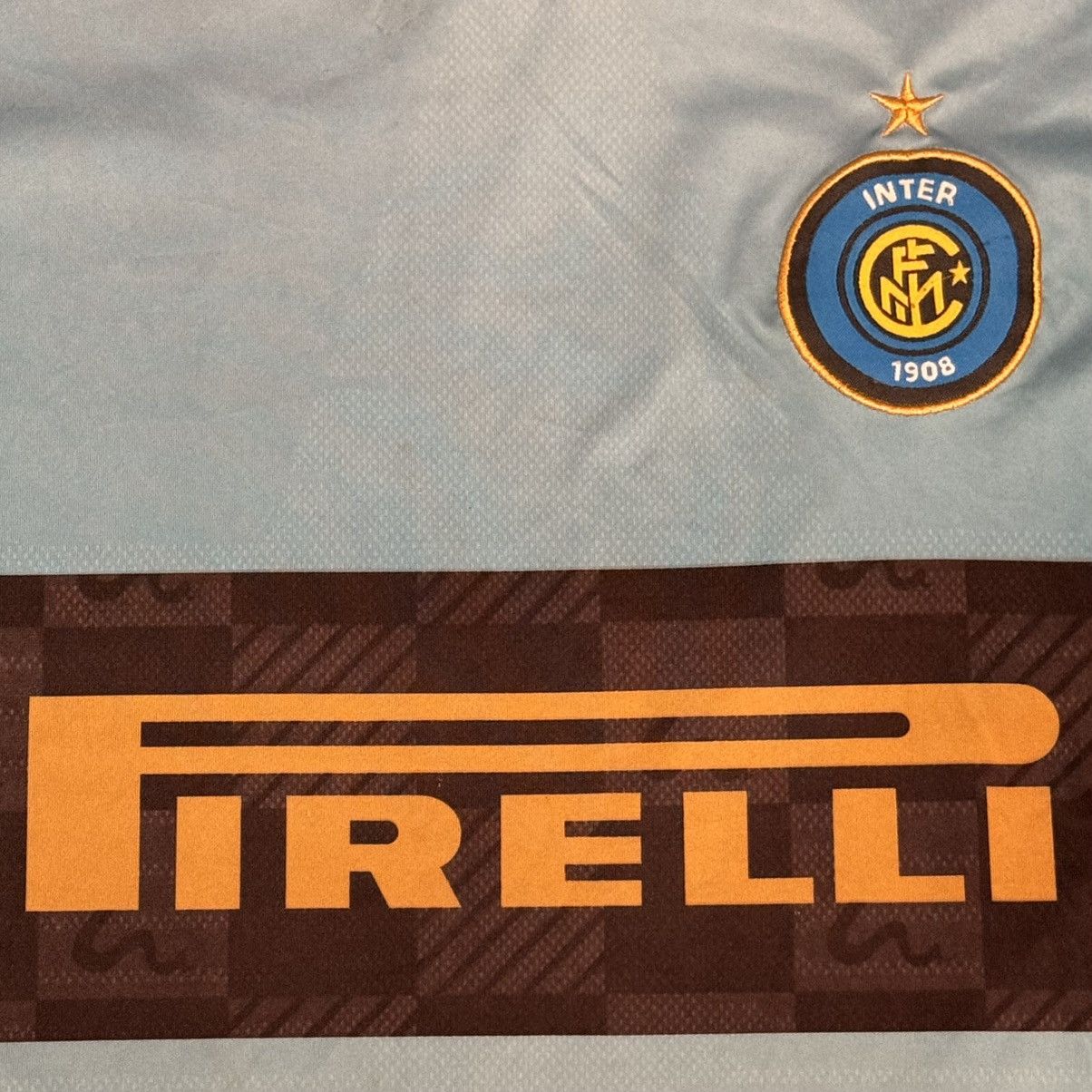 Other 2014/2015 Inter Milan FC Third Away Soccer Jersey Pirelli Size US M / EU 48-50 / 2 - 4 Thumbnail