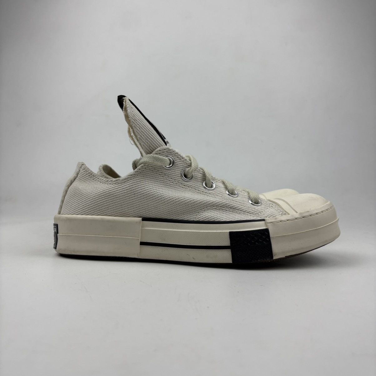 Converse × Rick Owens Drkshdw CONVERSE x Rick Owens DRKSHDW DRKSTAR Ox low-top sneakers Size US 6 / IT 36 - 2 Thumbnail