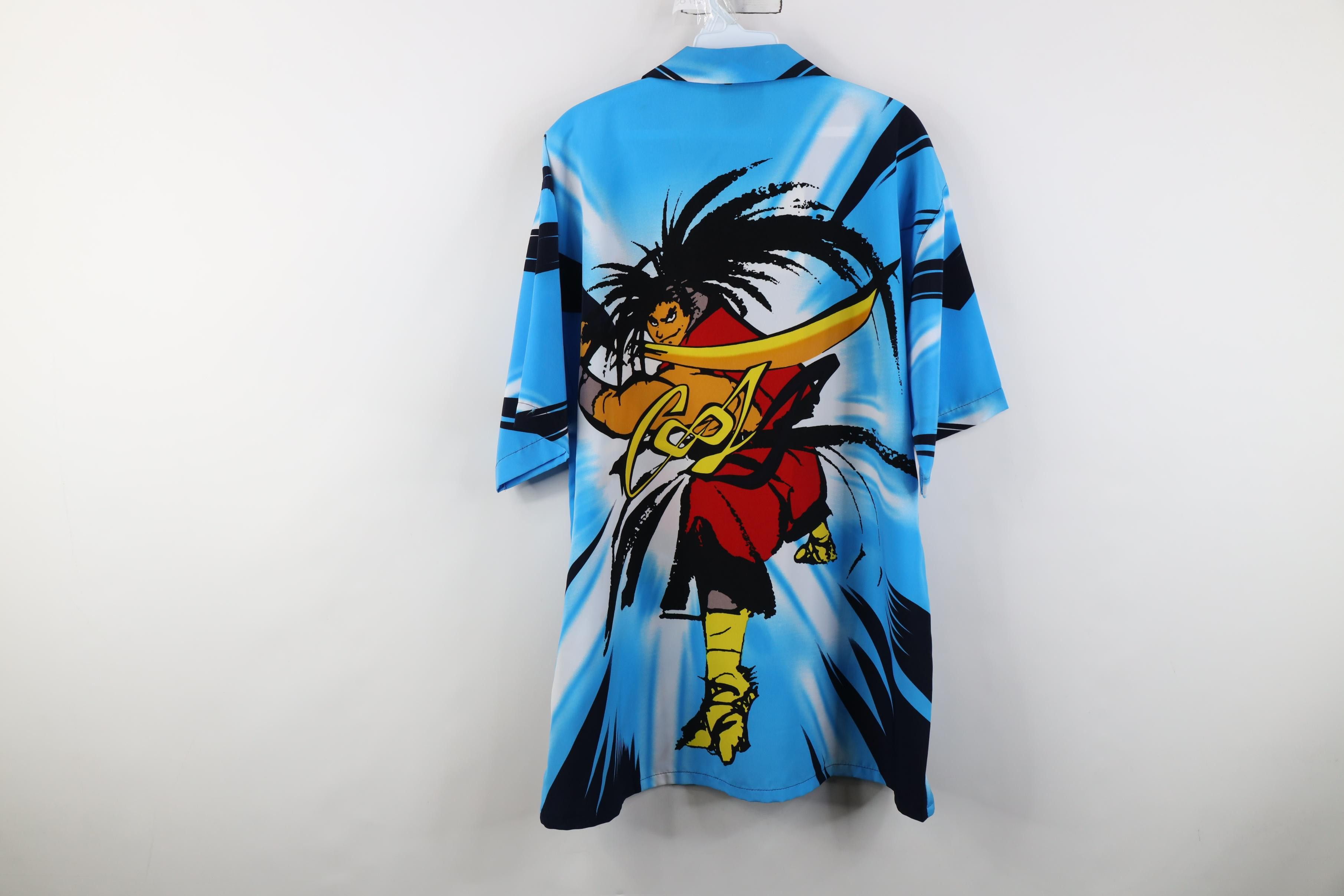 Vintage Deadstock Vintage 90s Y2K Streetwear Lightning Fighter Shirt Size US L / EU 52-54 / 3 - 11 Thumbnail