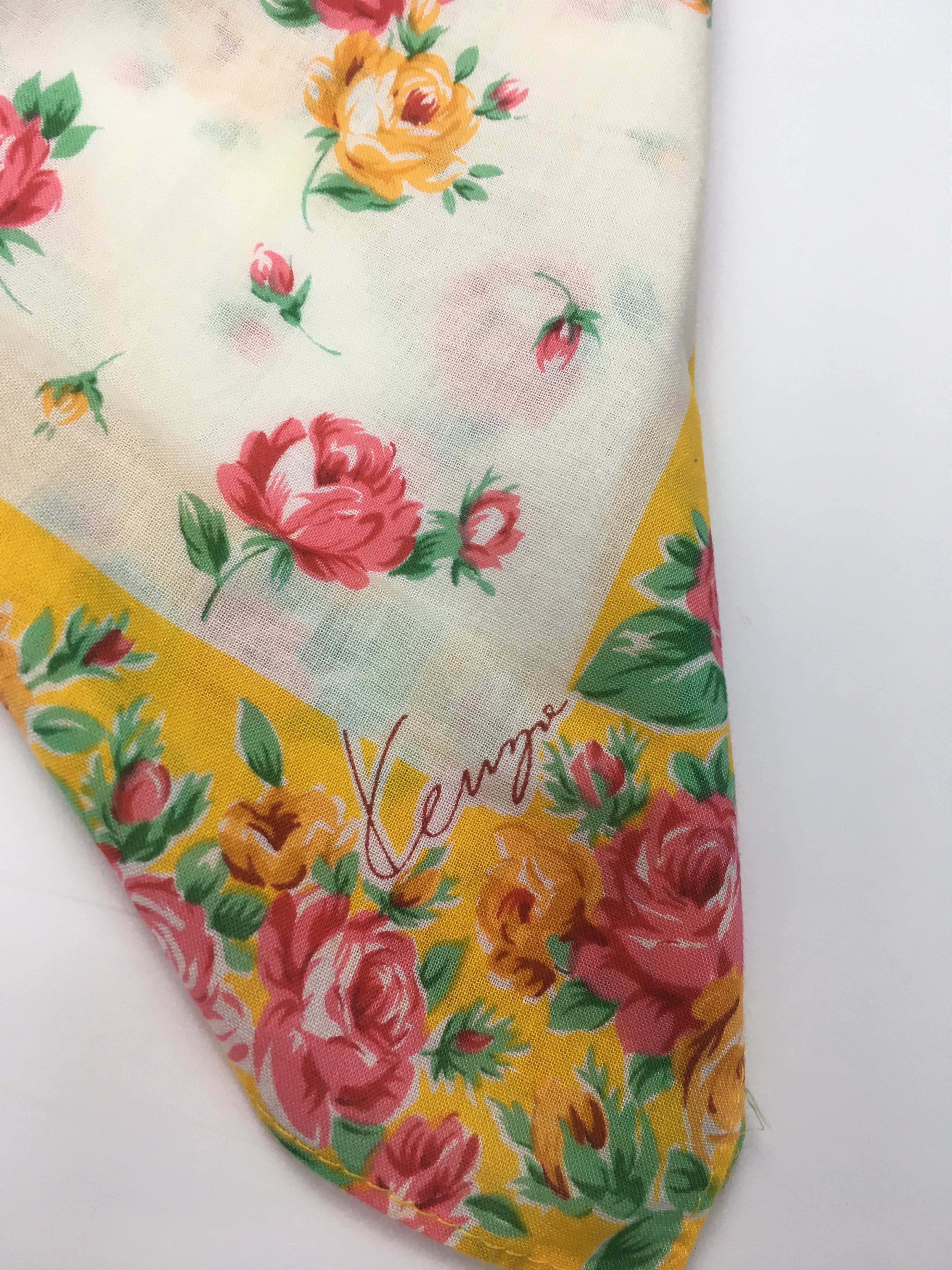 Kenzo Kenzo Handkerchief / Bandana / Neckerchief HKC0148 Size ONE SIZE - 4 Thumbnail