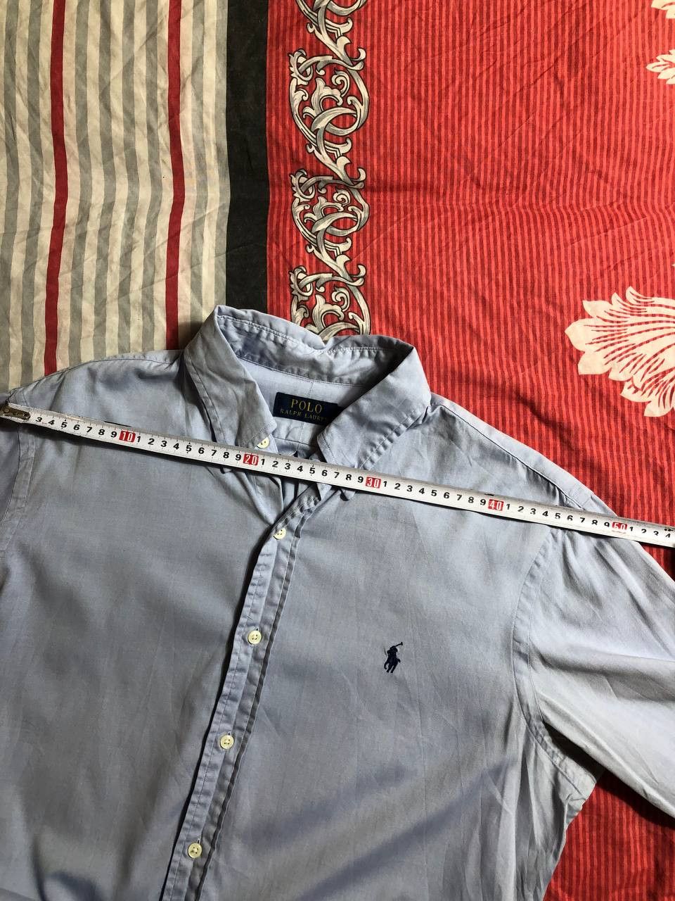Polo Ralph Lauren × Ralph Lauren × Vintage Polo Ralph Lauren Vintage Mens Long Sleeve Striped Shirt Size US L / EU 52-54 / 3 - 3 Thumbnail