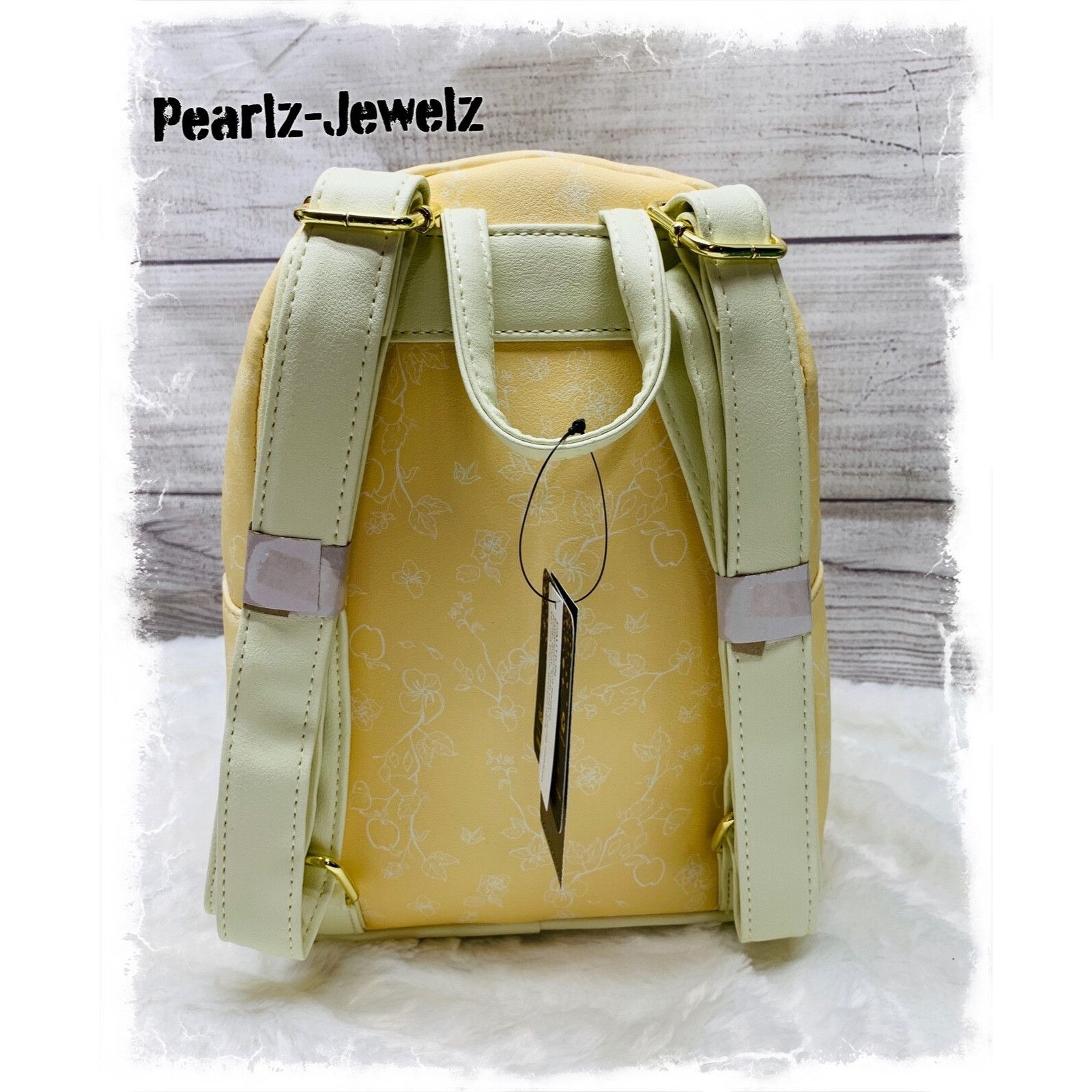 Disney Loungefly Disney Snow White & Seven Dwarfs Sketch Yellow Min Size ONE SIZE - 3 Thumbnail