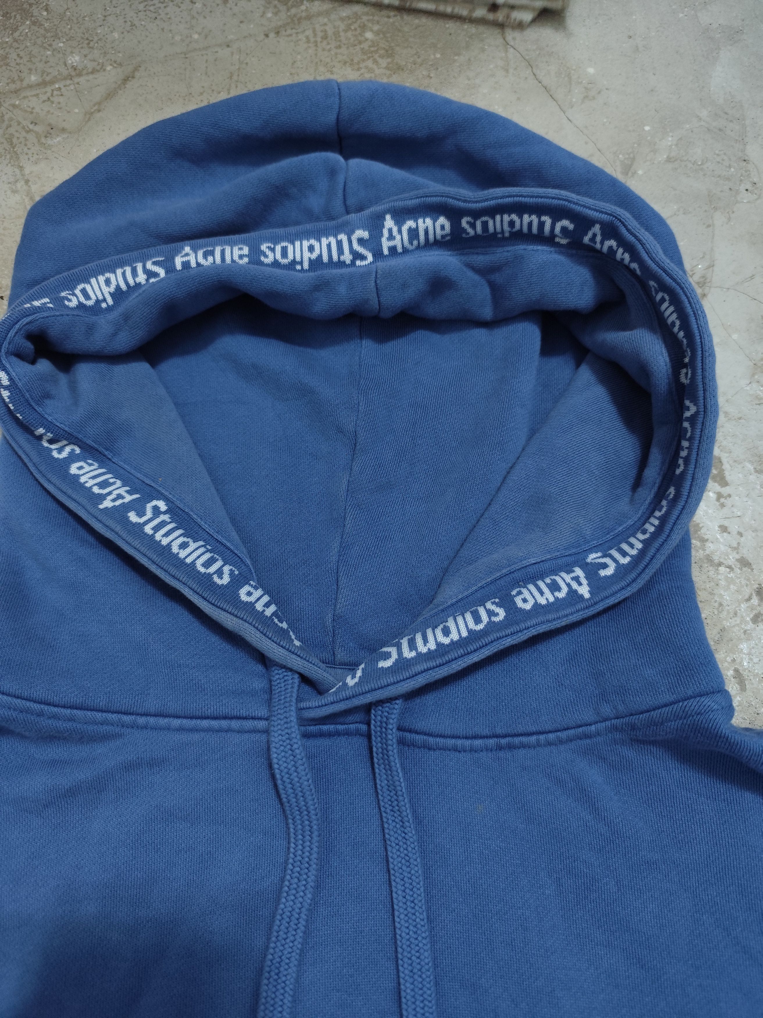 Acne studios yala as rib hoodie oversized