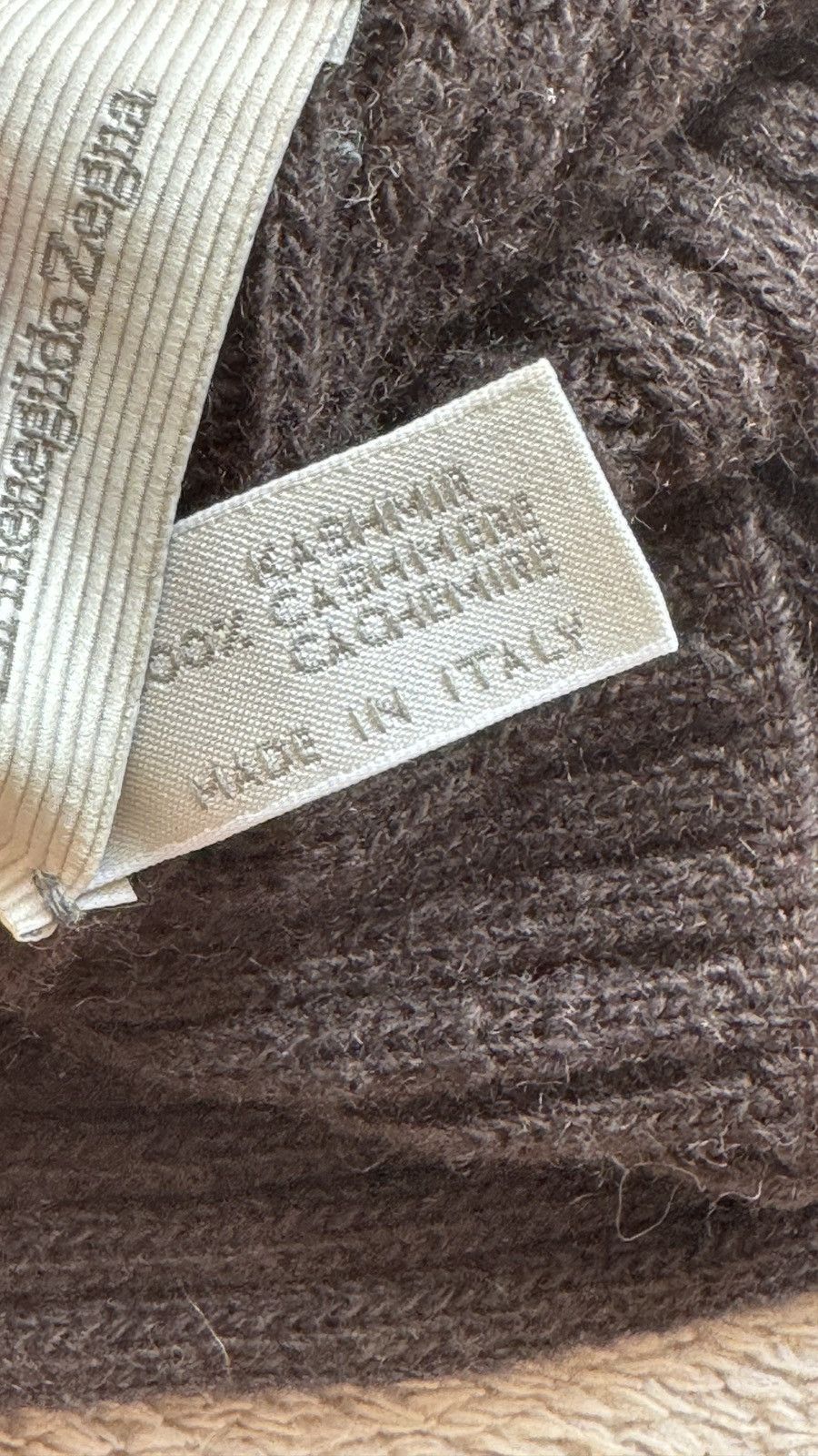 Ermenegildo Zegna ERMENEGILDO ZEGNA STRIPED CASHMERE BROWN SCARF Size ONE SIZE - 4 Thumbnail