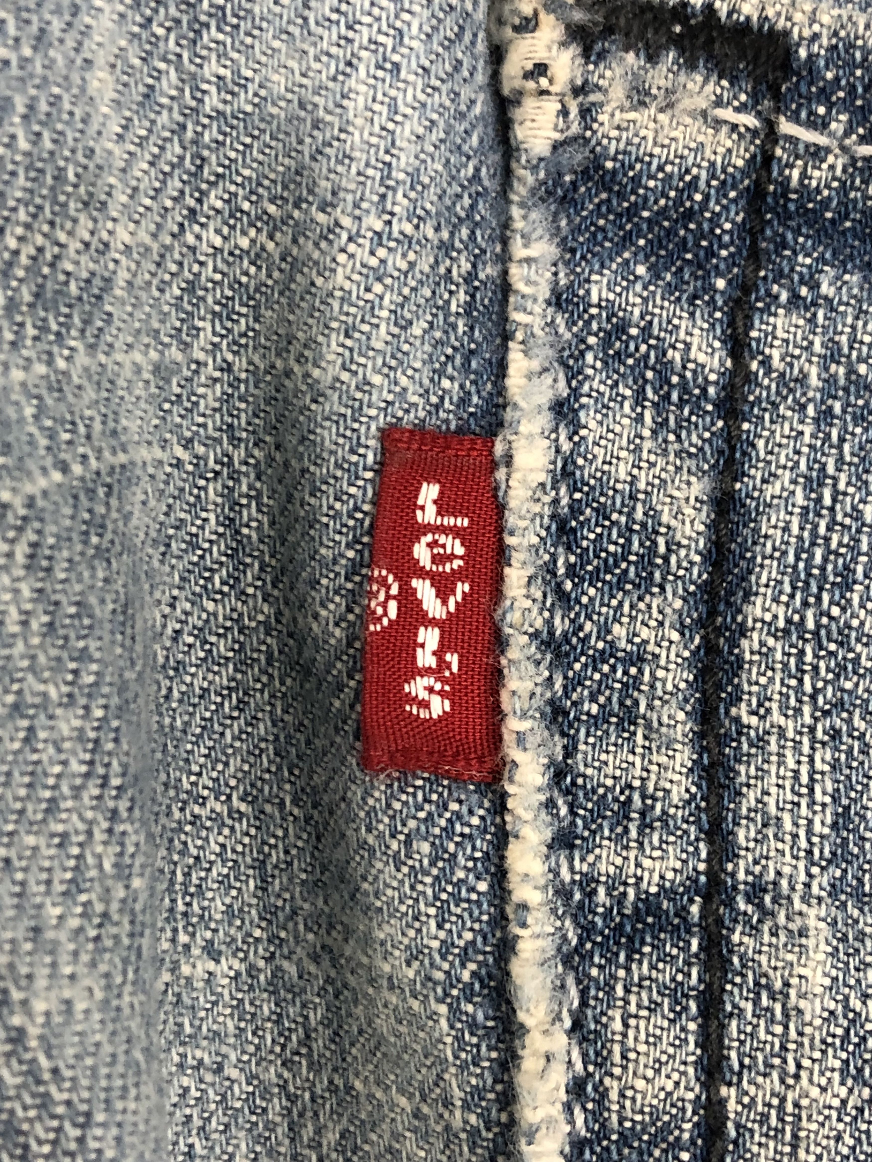 Levi's Vintage Distressed Levis 511 Light Washed Jeans DPP0253 Size US 36 / EU 52 - 8 Thumbnail