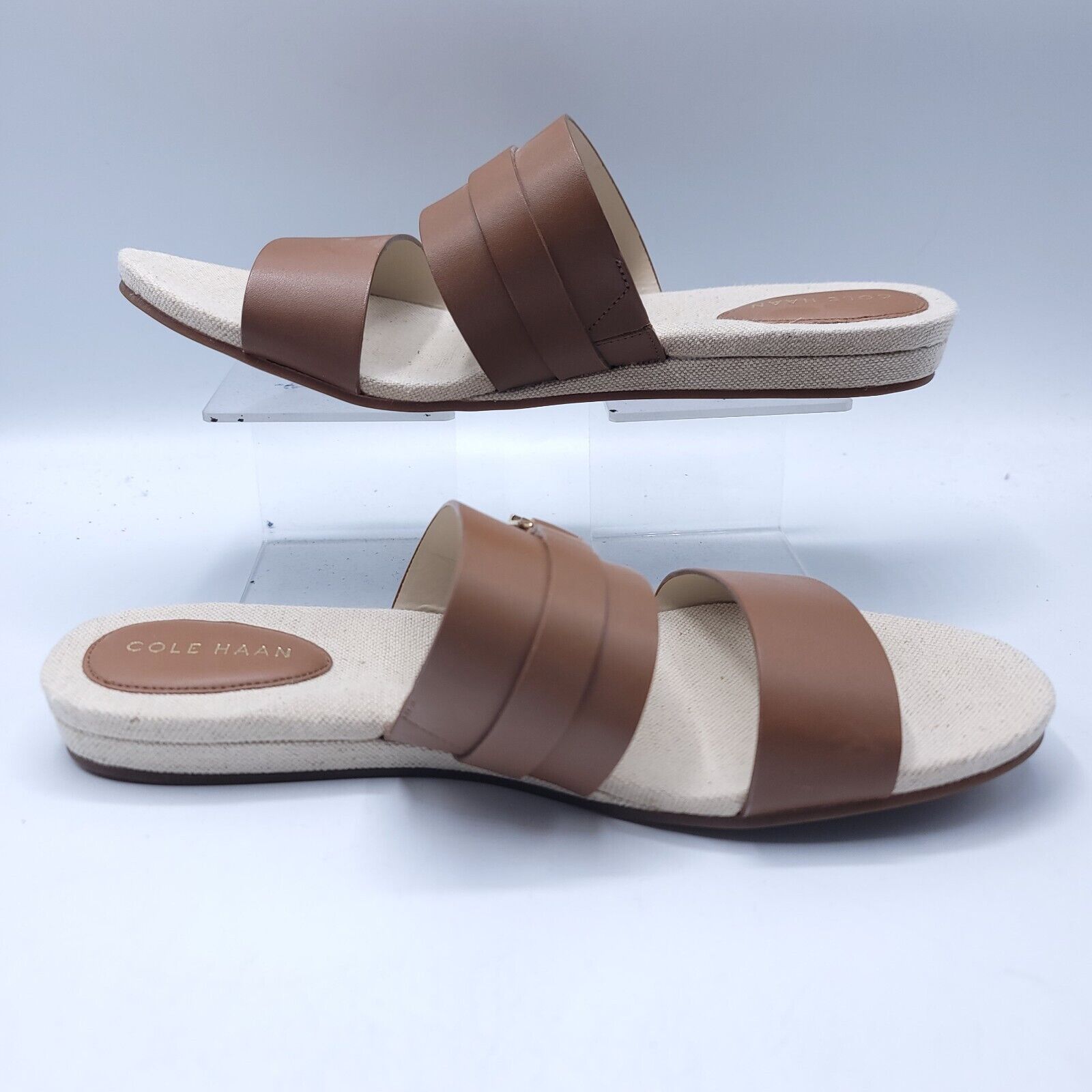 Cole Haan Cole Haan Francine Demi Brown Sandals Womens Size 8.5 W25348 Size US 8.5 / IT 38.5 - 5 Thumbnail