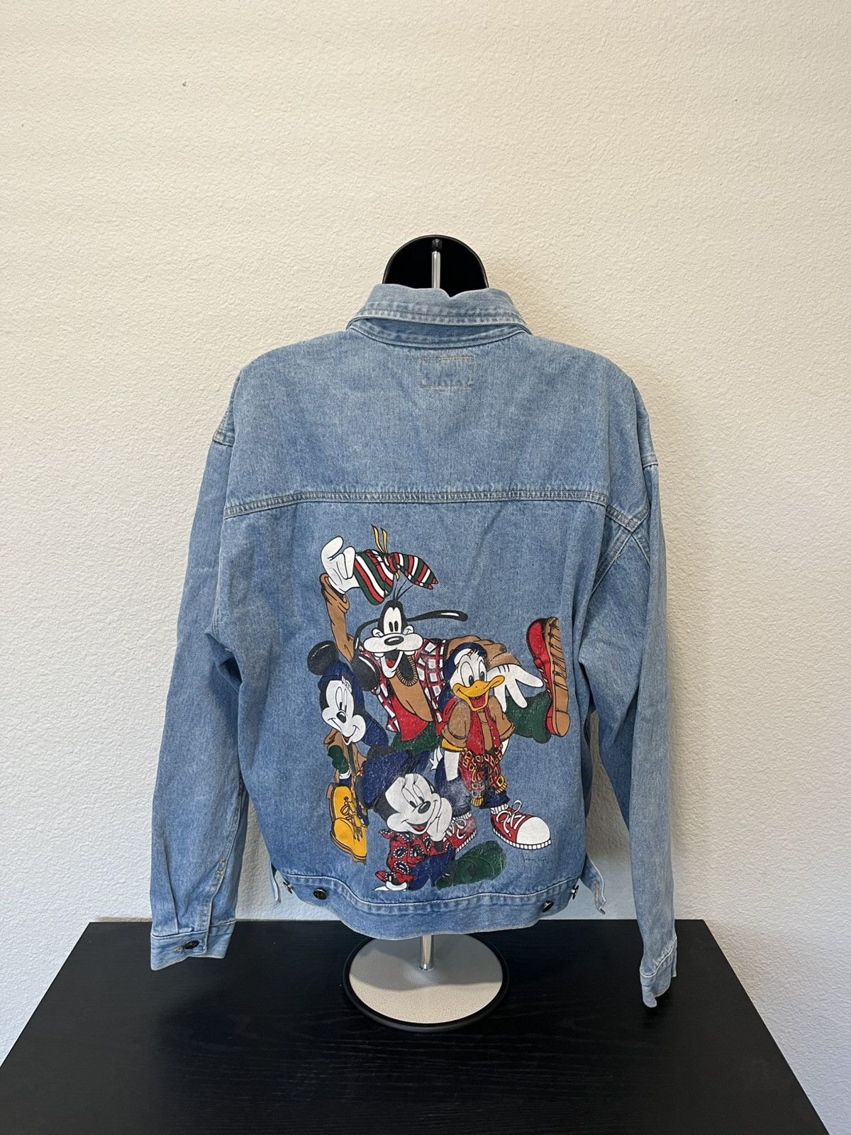 Disney × Vintage Vintage 90s Disney denim jacket Size L / US 10 / IT 46 - 2 Thumbnail