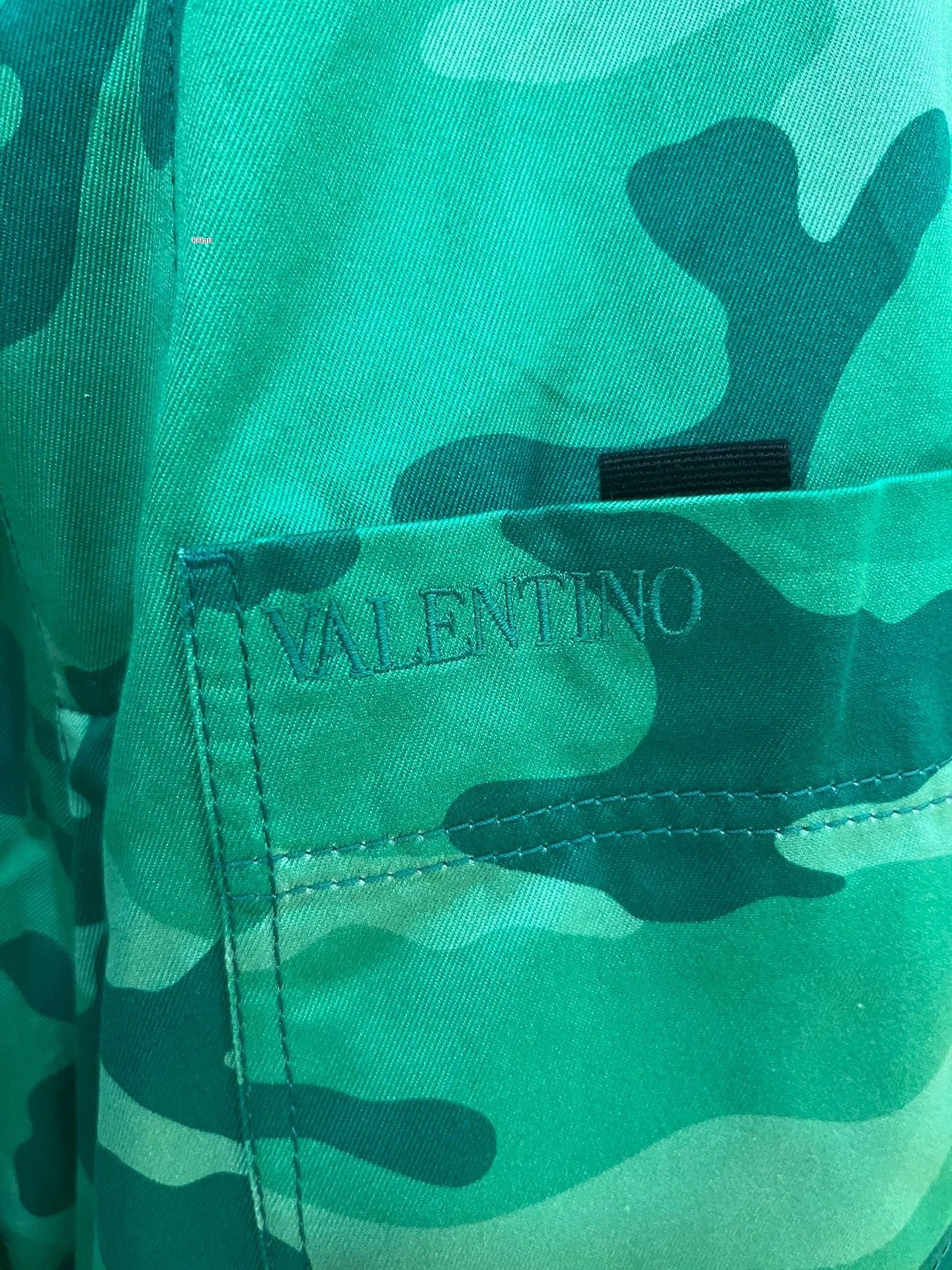 Valentino Valentino Green Camouflage Cargo Pants Size US 30 / EU 46 - 6 Thumbnail