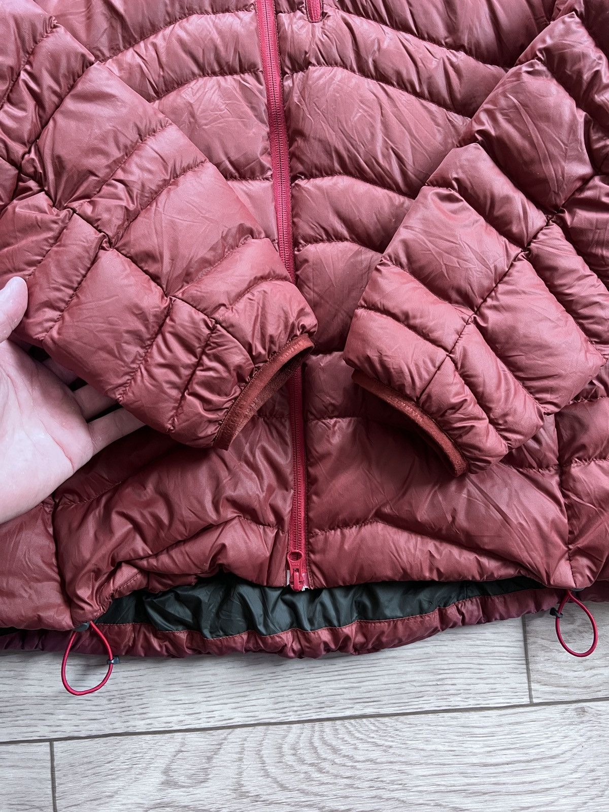 Mammut Mammut broad peak in hooded men’s down jacket outdoor hiking Size US XXL / EU 58 / 5 - 7 Thumbnail
