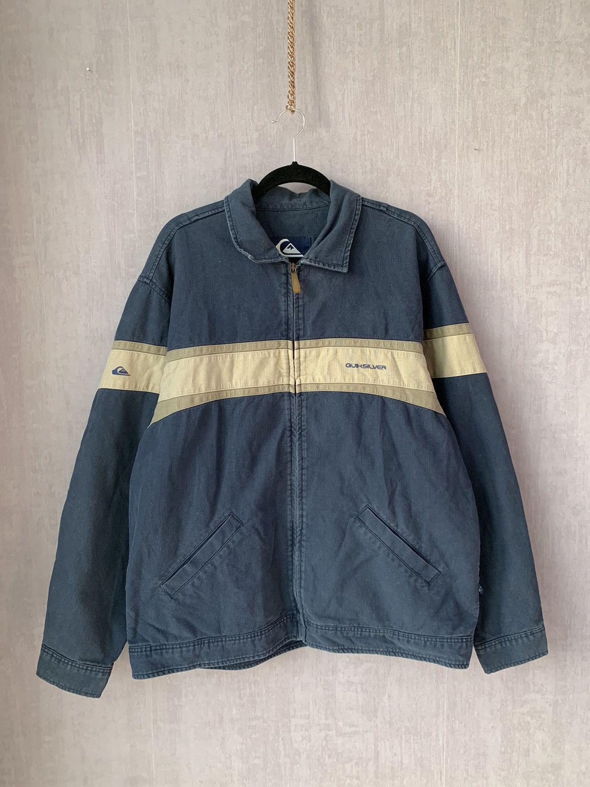 image of Avant Garde x Quiksilver Quicksilver Vintage 90's Velvet Jacket in Navy, Men's (Size XL)