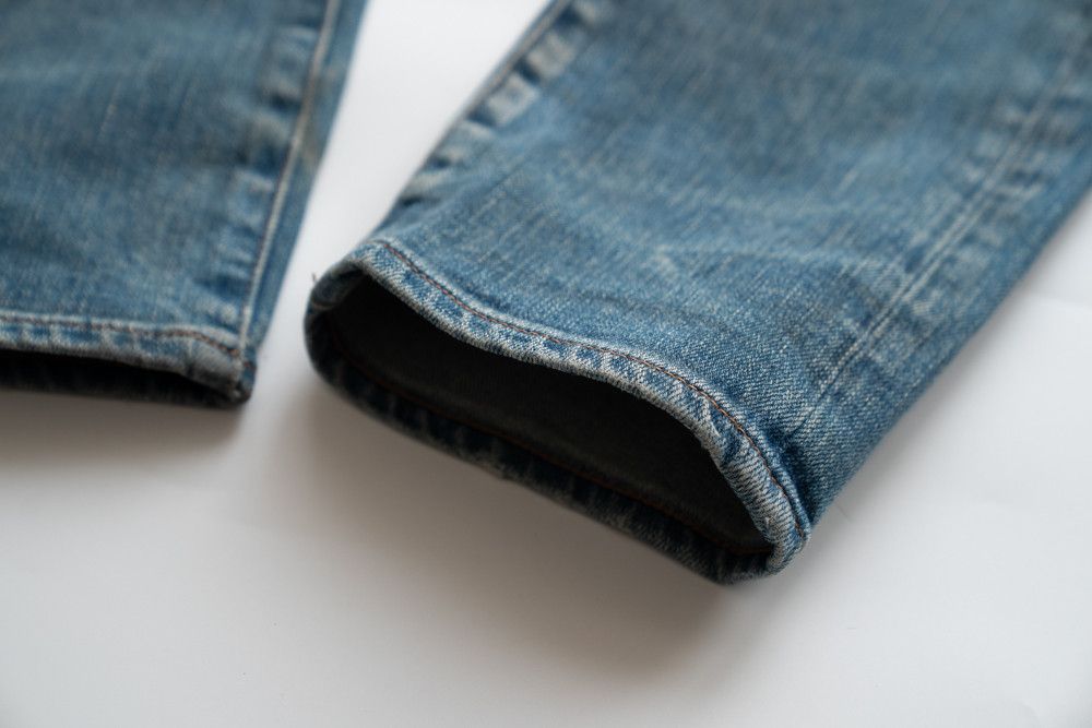 Balmain 2011FW 3D BLUE DENIM Christophe Decarnin Size US 27 - 19 Thumbnail