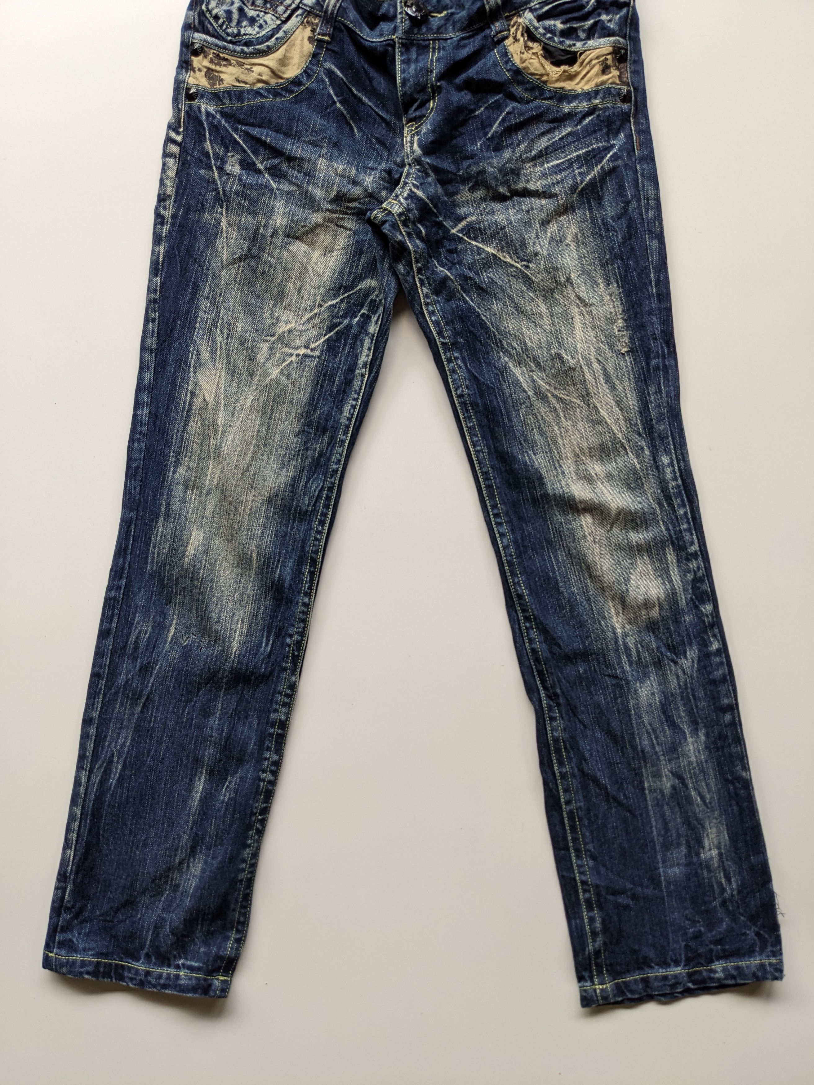 If Six Was Nine × Japanese Brand Blow by Blue faded jeans Size US 30 / EU 46 - 4 Thumbnail