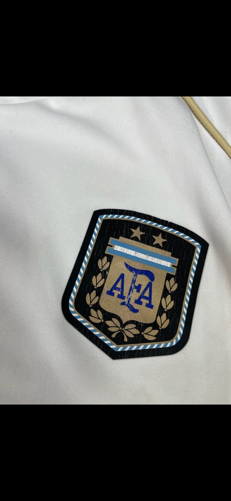 Adidas Vintage adidas Argentina soccer tee logo size L rare Size US L / EU 52-54 / 3 - 3 Thumbnail