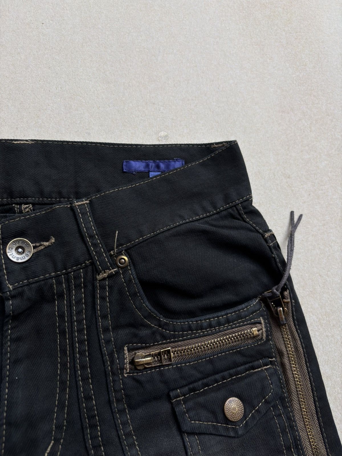 semanticdesign SEMANTIC DESIGN lace-up jeans Size US 28 / EU 44 - 4 Thumbnail