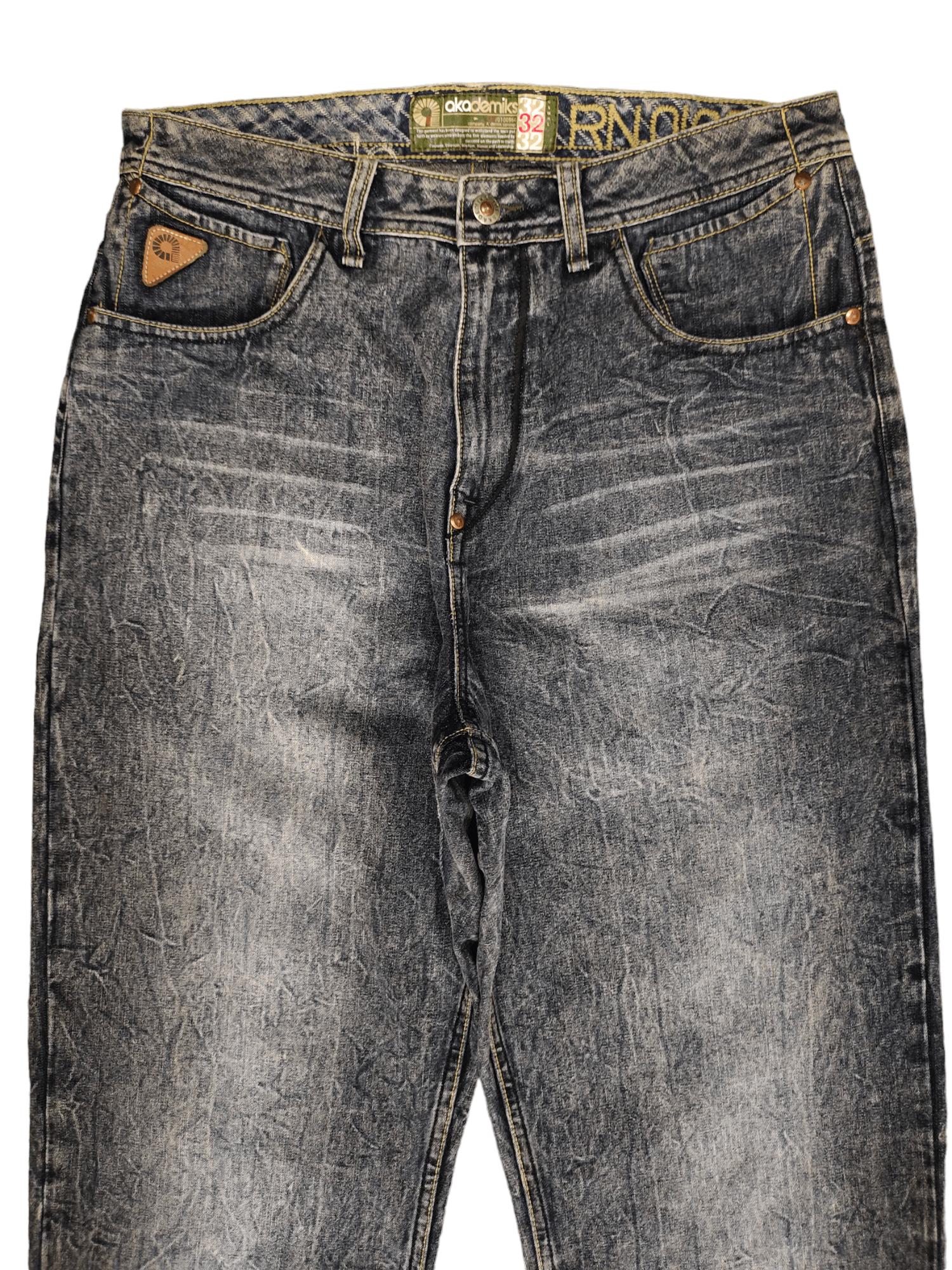 Akademiks Baggy Jeans 90s Akademiks Wide Leg Denim Y2k Jnco Size US 32 / EU 48 - 8 Thumbnail