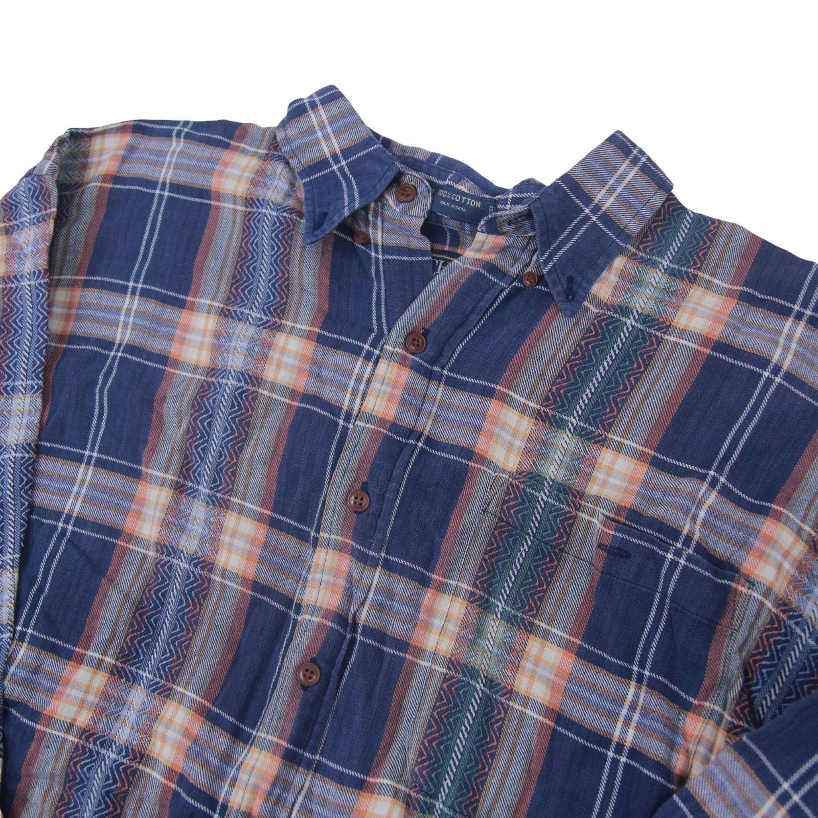 Ralph Lauren × Vintage Vintage Chaps Ralph Lauren Unique Design Button Down Shirt Size US L / EU 52-54 / 3 - 2 Thumbnail