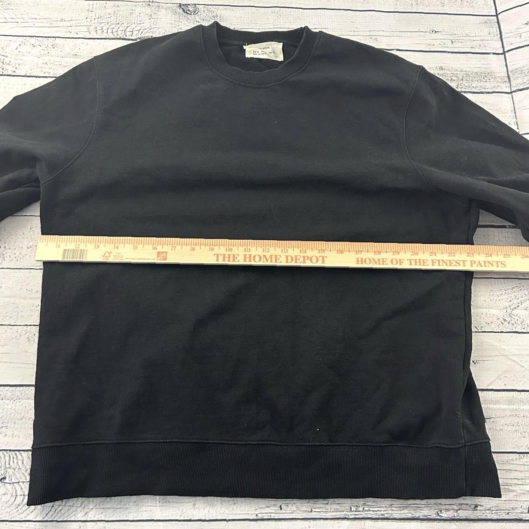 Zara Zara Sweatshirt Pullover Crewneck Black XL Men’s Regular Size Sweatshirt Shirt Pullover Men Black XL Zara Size US XL / EU 56 / 4 - 3 Thumbnail