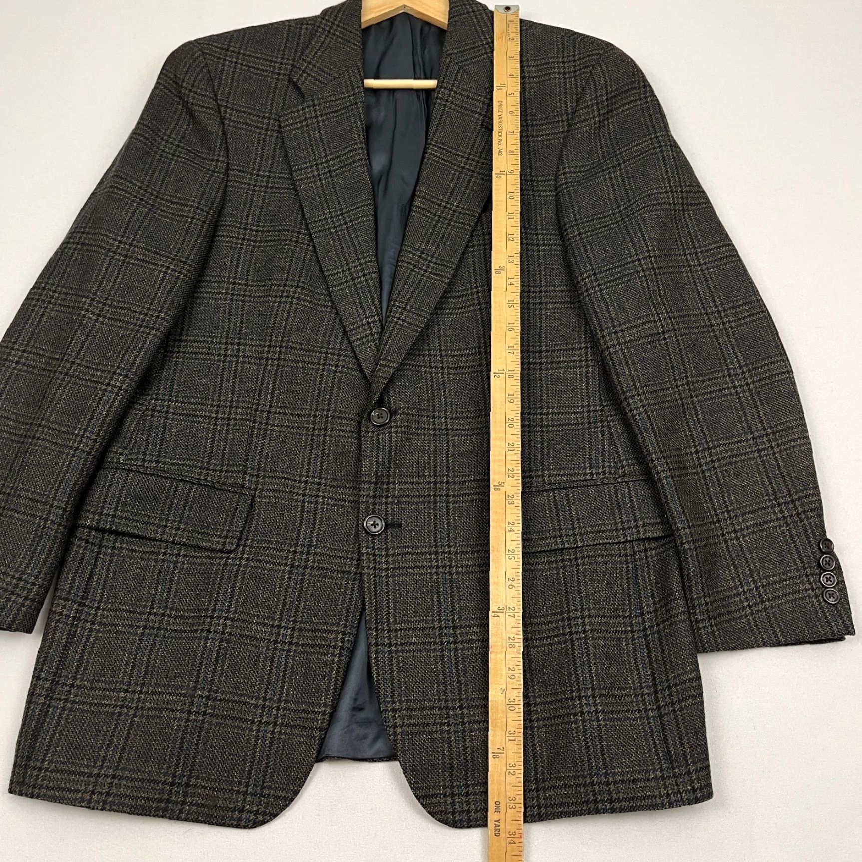 Polo Ralph Lauren Polo Ralph Lauren University Club Sport Coat Blazer Men 41T Wool Glen Check Prep Jacket Single-Breasted Notch 2-Button Brown Wool Classic Mens Size US L / EU 52-54 / 3 - 4 Thumbnail