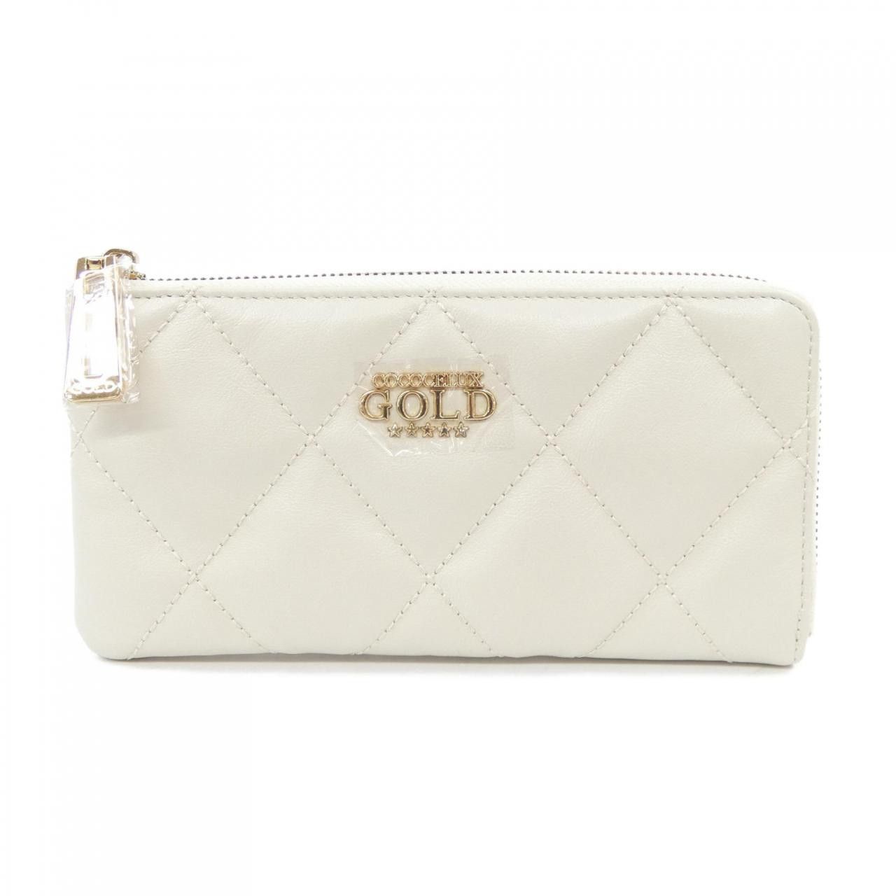Other Other COCOCELUX GOLD Wallet Leather Long Wallet DUTY FREE for USA Size ONE SIZE - 1 Thumbnail