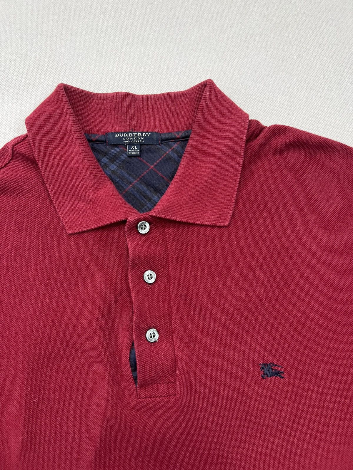 Burberry Longsleeve Burberry London Vintage Small Logo Size US XL / EU 56 / 4 - 2 Thumbnail