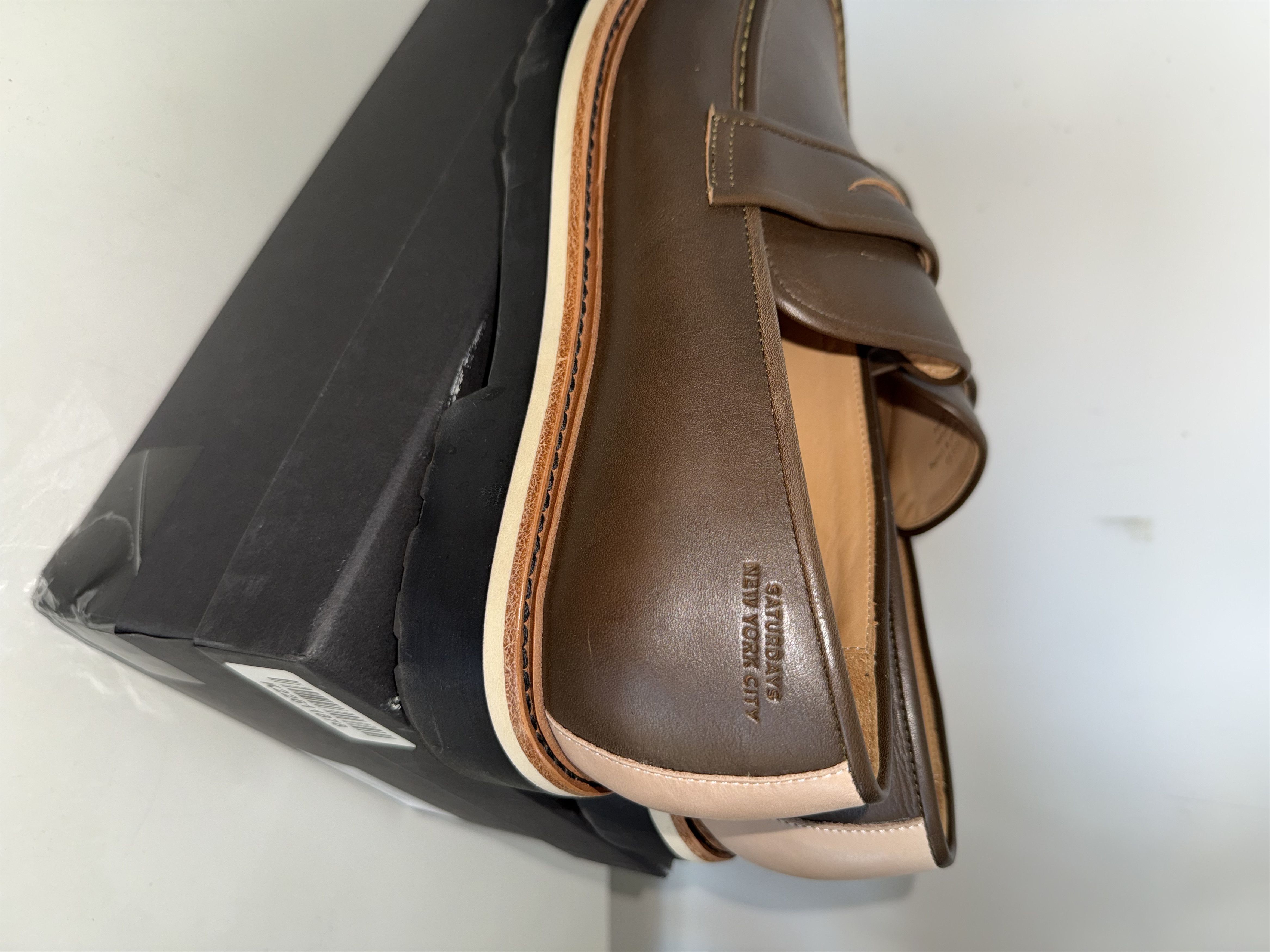 Saturdays NYC – Idris Leather Loafer display picture 2