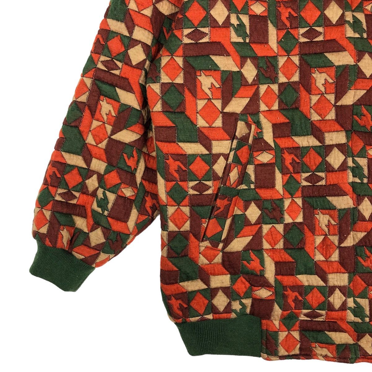 Japanese Brand 🔥90’s Bomber Jacket Quilted Tartan Design Charger Japan Size US M / EU 48-50 / 2 - 4 Thumbnail