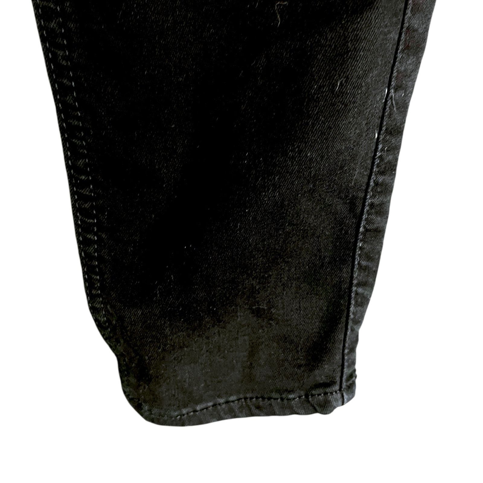 7 For All Mankind 7 For All Mankind b(air) Women's 27x27 Distressed Black Size 27" / US 4 / IT 40 - 6 Thumbnail