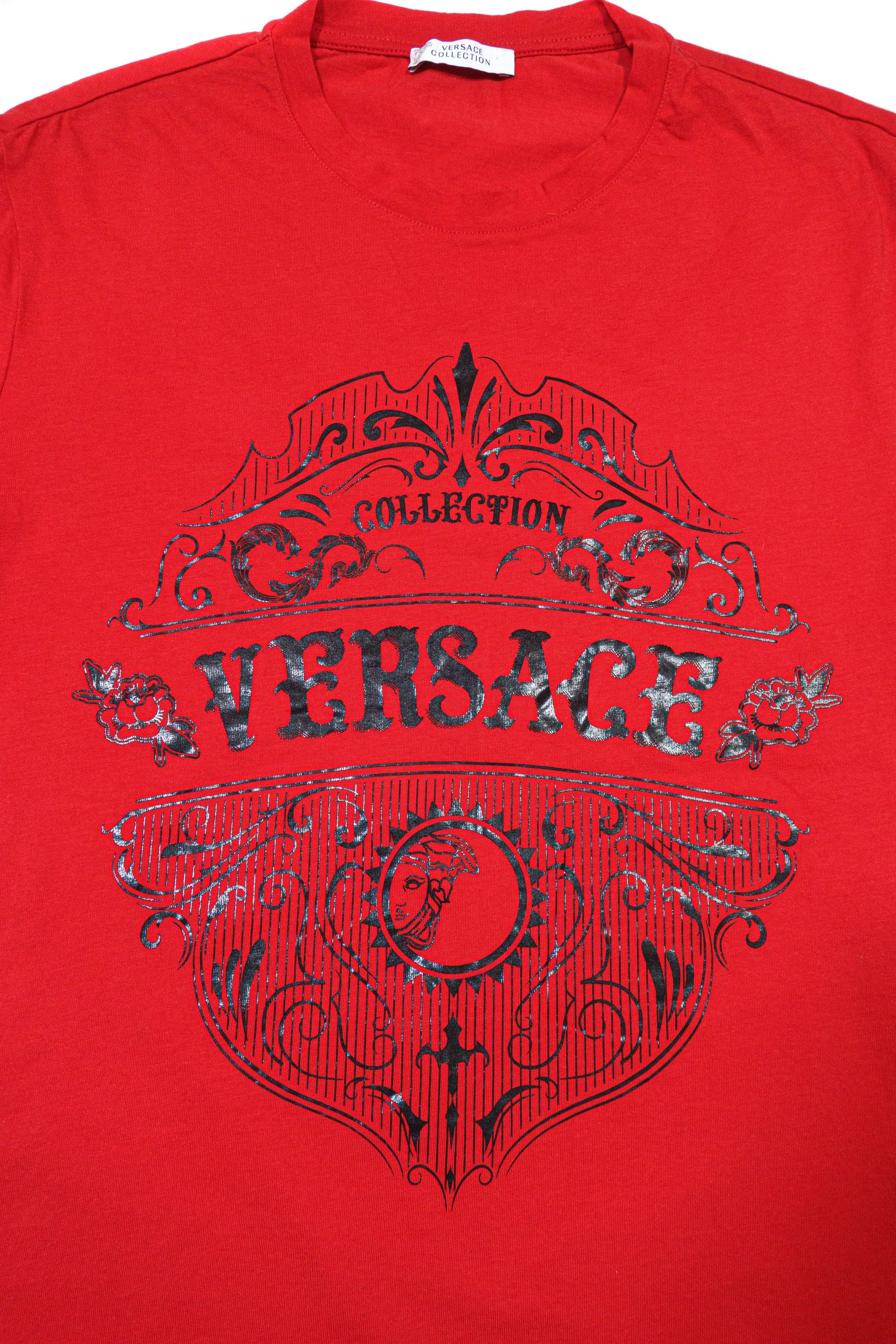 Versace Big Logo T-Shirt Size US M / EU 48-50 / 2 - 3 Thumbnail