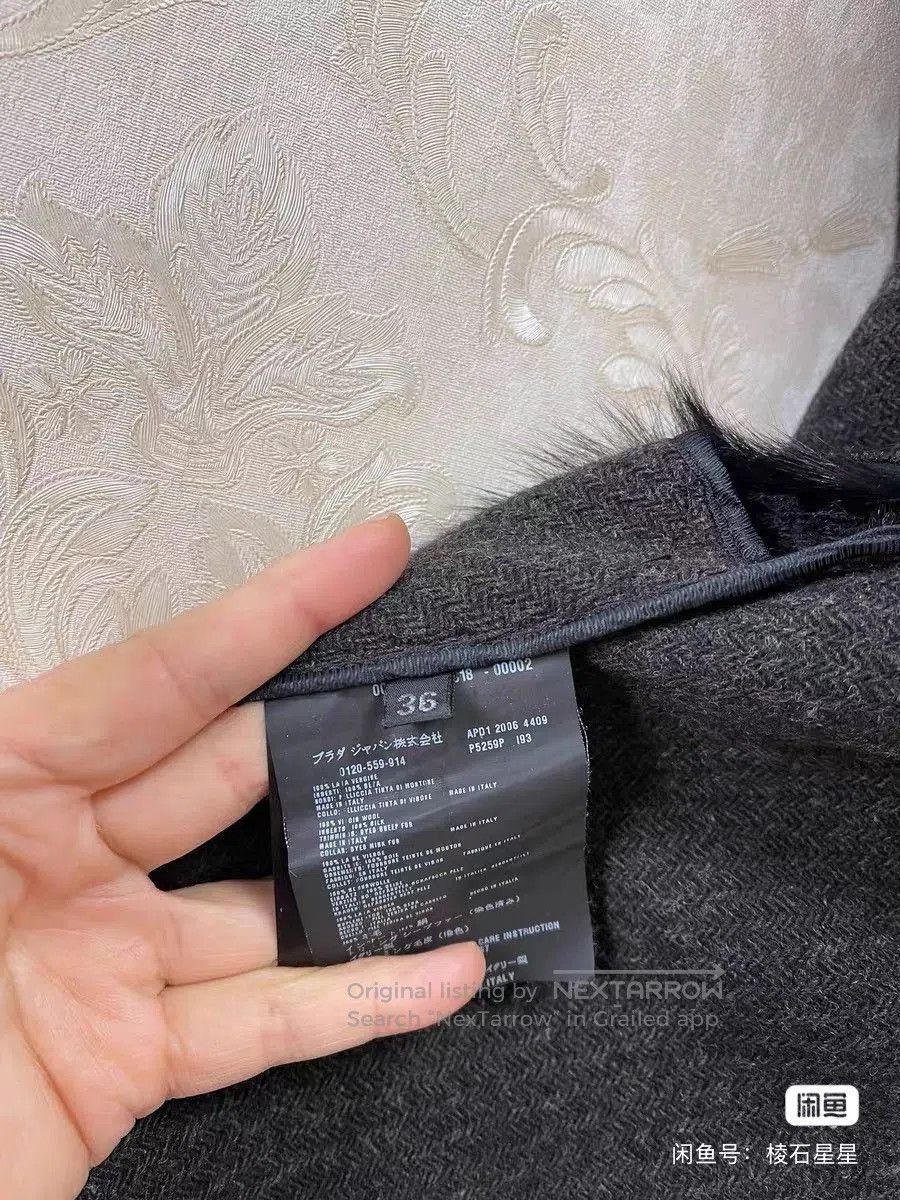 Prada Prada Hepburn Style Mink Fur Coat. Size M / US 6-8 / IT 42-44 - 3 Thumbnail